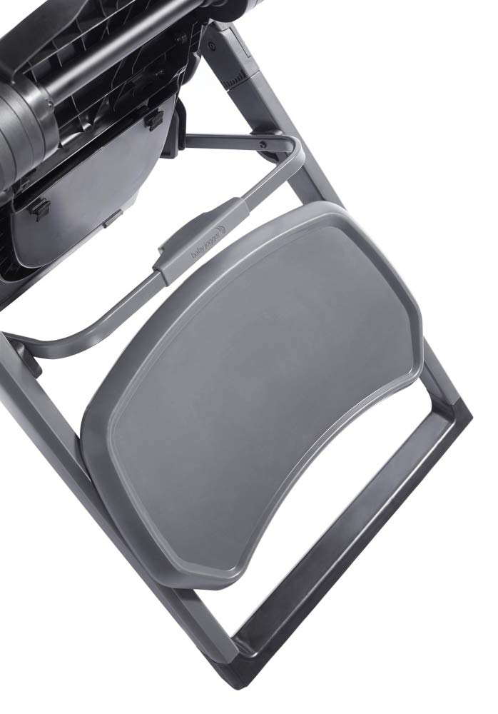 Baby Jogger City Bistro High Chair - Adjustable, Portable & Easy Clean Graphite Baby Dining Chair for Home & Restaurant Use
