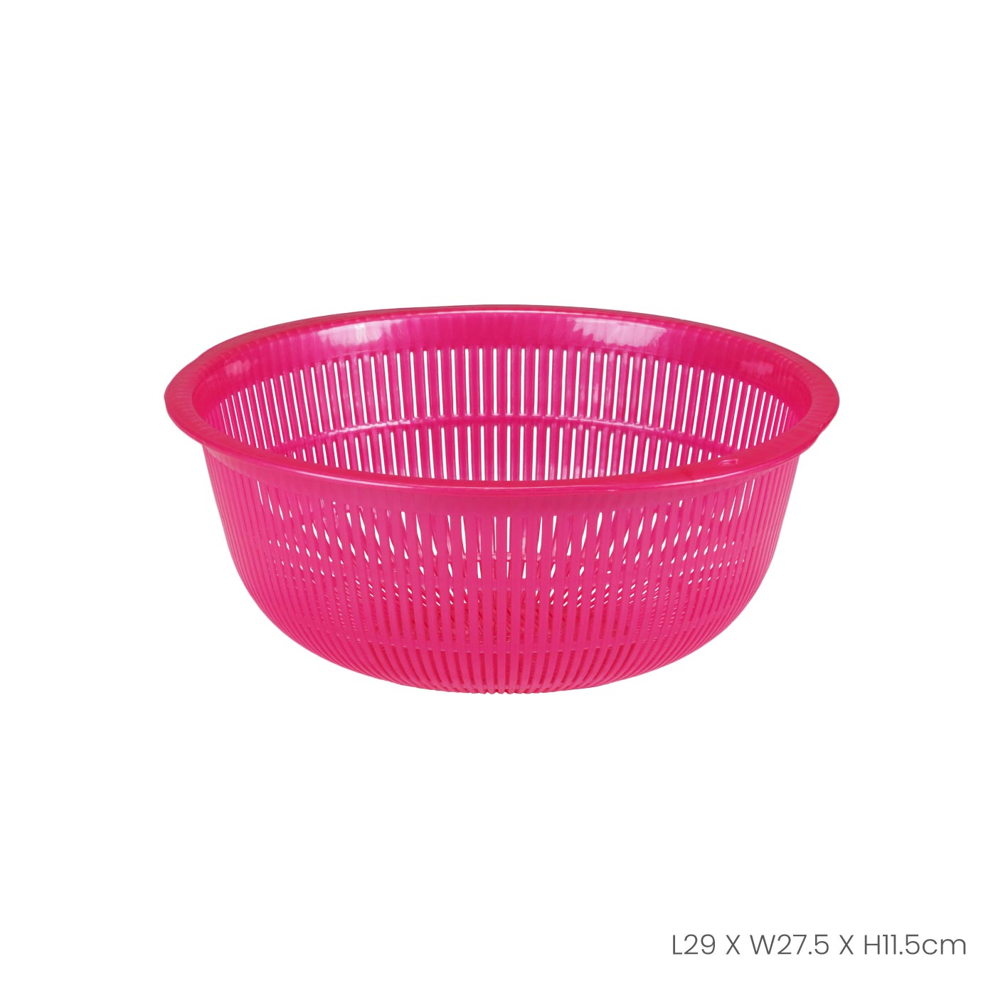 Stainless Steel Round Colander No.5 (5503) - Perfect for Pasta, Salad & Vegetable Draining - Durable Kitchen Strainer for Cooking & Food Prep