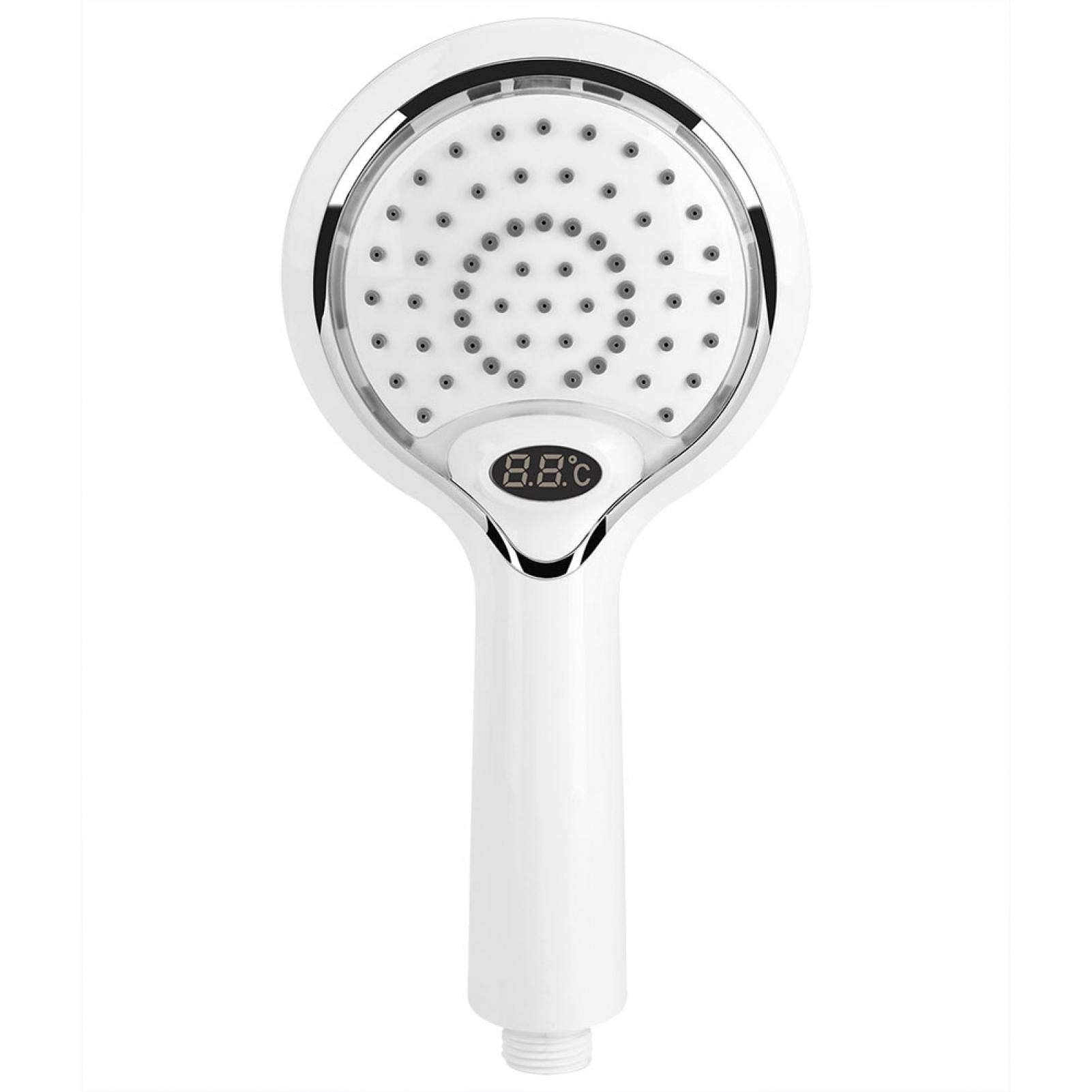 LED Shower Head with Temperature Display - 3 Color Changing Handheld Shower Spray with Digital Temperature Control | Perfect for Spa-Like Bathroom Experience, Nighttime Bathing & Kids' Safety