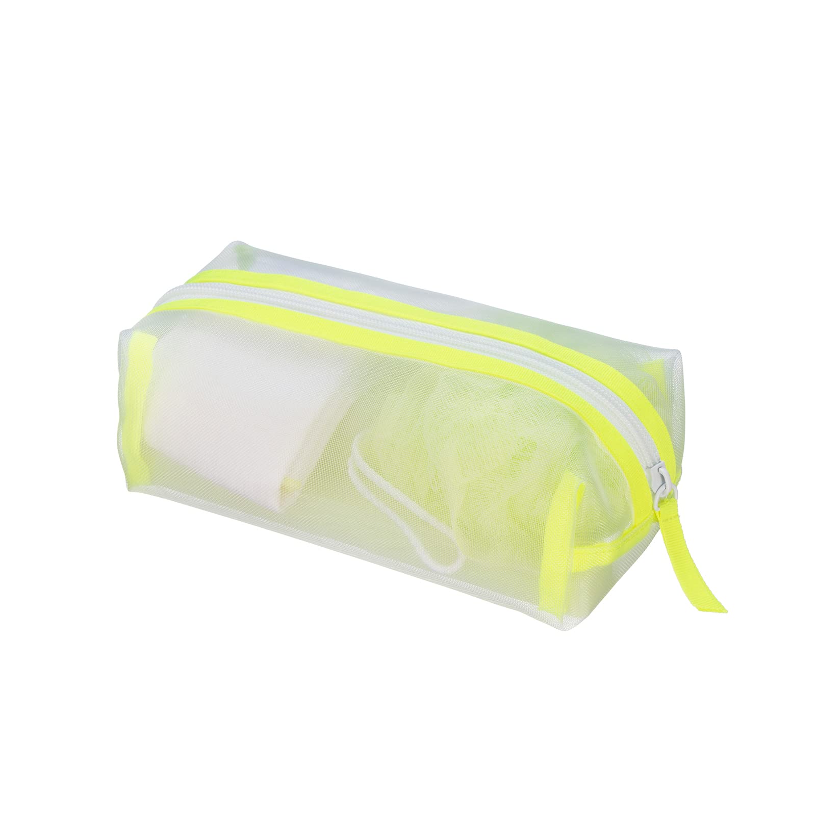5-Piece Travel Bath Accessory Kit with Toiletry Bag | Portable Dopp Kit for Men & Women (Lime Green) - Perfect for Camping, Gym, Business Trips & Vacation Essentials
