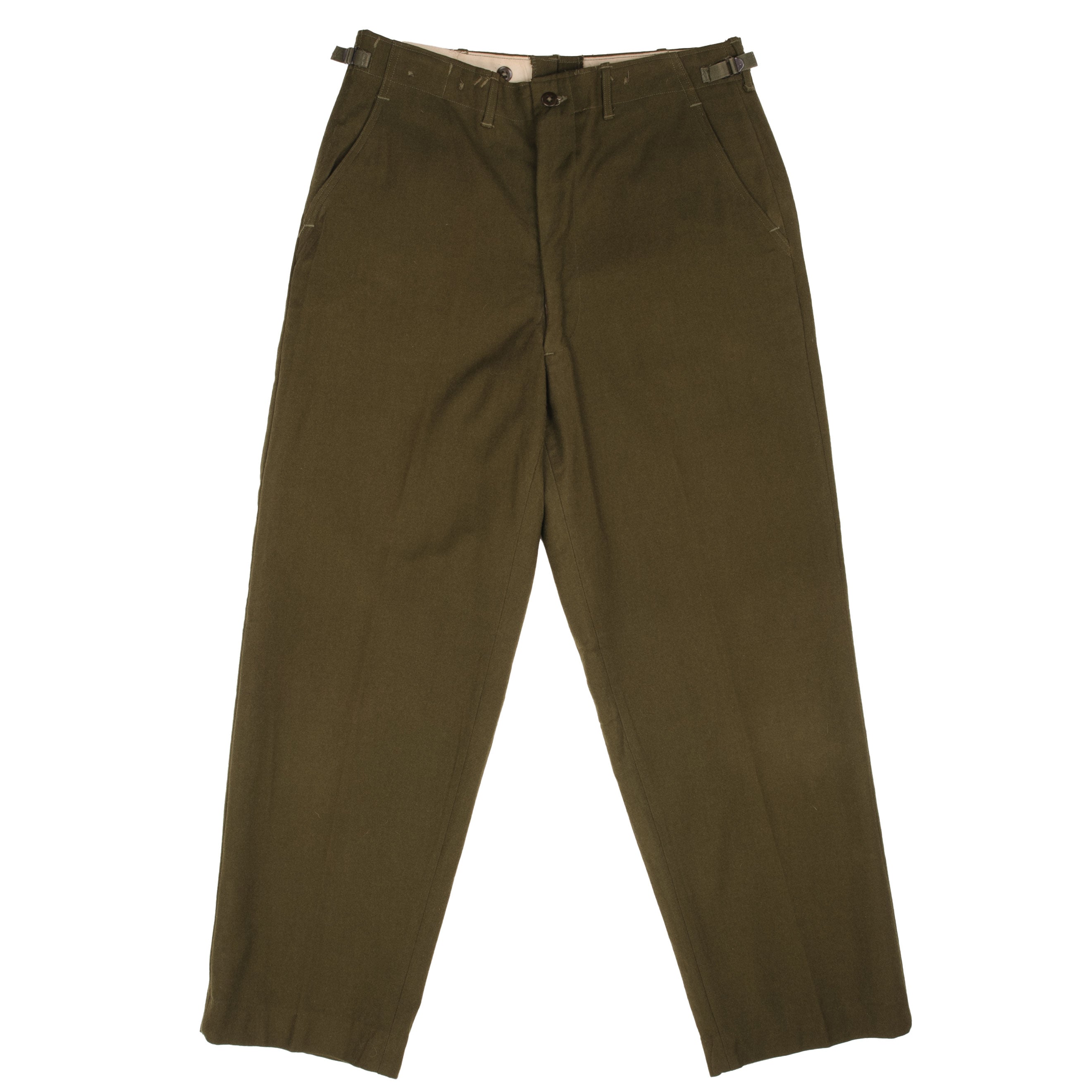 Vintage US Army M51 Field Wool Trousers Pants - Korean War Era (1953) - Medium Regular Size - Authentic Military Surplus for Outdoor Adventures & Historical Reenactments