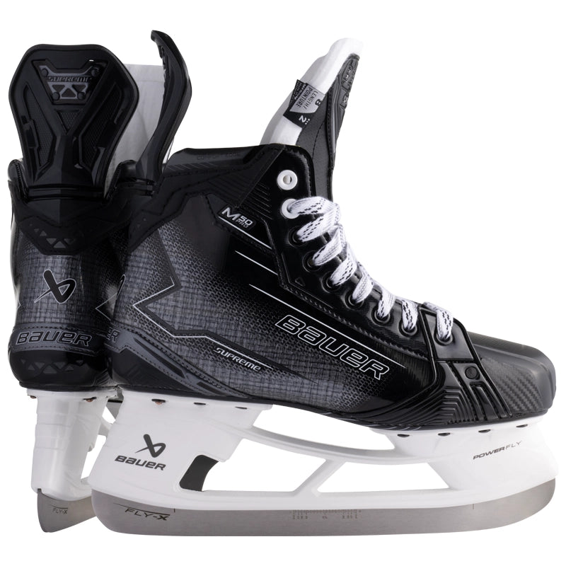 Bauer Supreme M50 Pro Ice Hockey Skates for Intermediate Players - Perfect for Competitive Games & Training Sessions