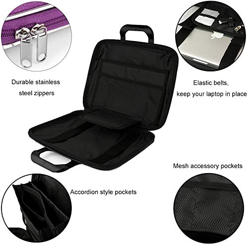 10 Inch Laptop Bag for iPad 10.2/9.7/Air 2/10.5/Pro 11/iPad 4 3 2 & Surface Go - Lightweight Protective Sleeve Case for School, Office & Travel