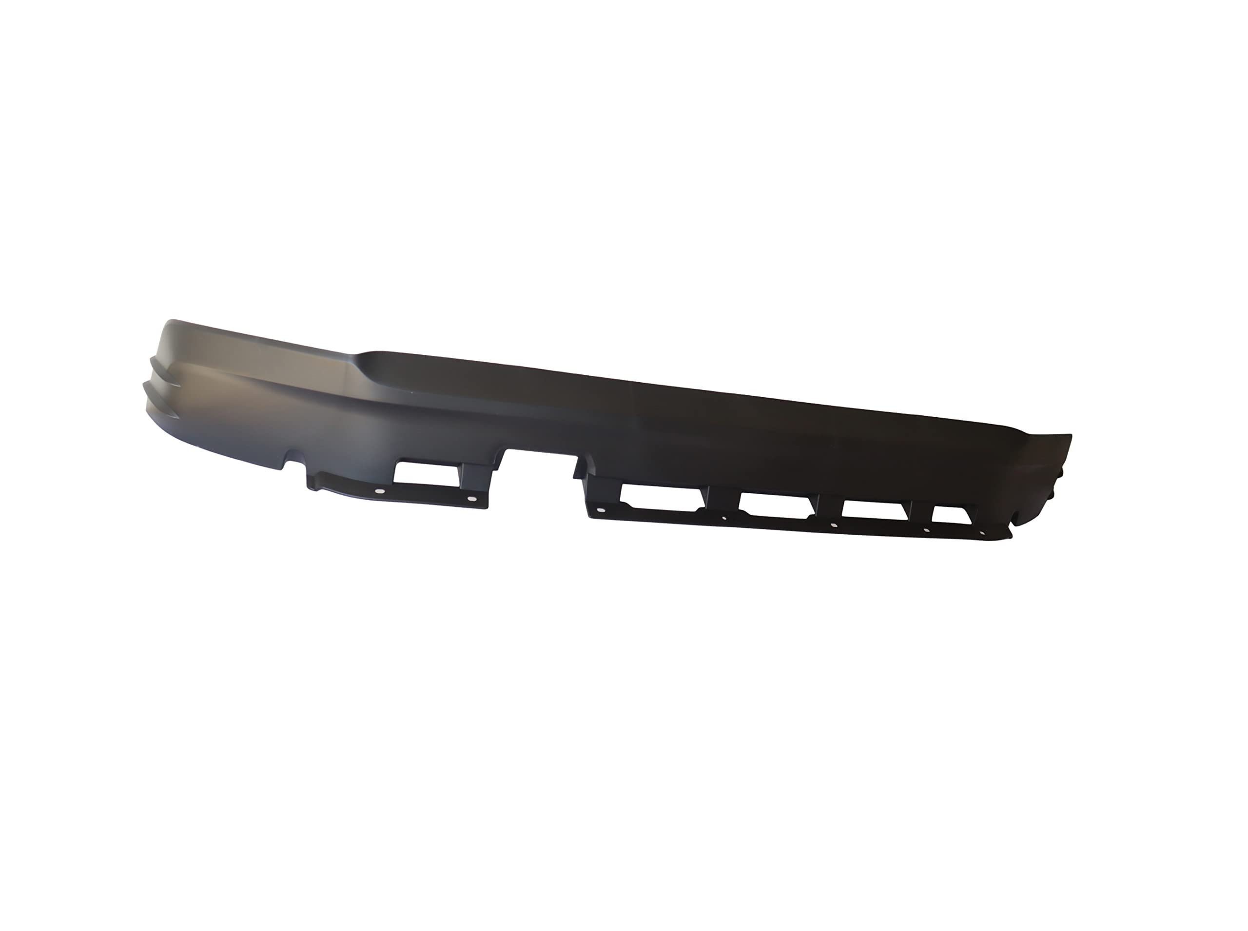 Textured Black Plastic Front Valance Lower Panel Air Deflector Apron - Compatible with Toyota Tacoma 2016-2021 Models (Part #5385104070, TO1093130) - Perfect for Off-Road Protection & Enhanced Aerodynamics