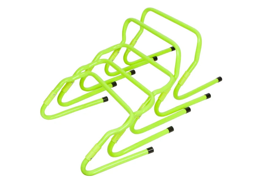 Adjustable Speed Training Hurdles for Track & Field - Warrior Sports Equipment for Sprint Drills, Agility Workouts & Football Practice