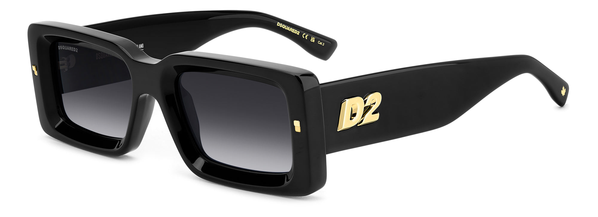 DSQUARED2 D2 0142/S Sunglasses - Polarized UV Protection Fashion Shades for Men & Women | Perfect for Outdoor Activities, Driving & Beach Vacations