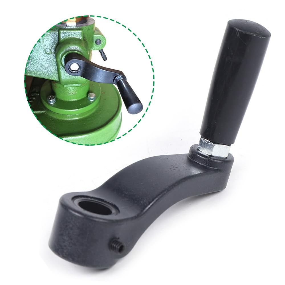 Original OEM Drill Press Table Crank Handle - 14.5mm Replacement Part for Raising & Lowering | Perfect for Woodworking, Metalworking & DIY Projects