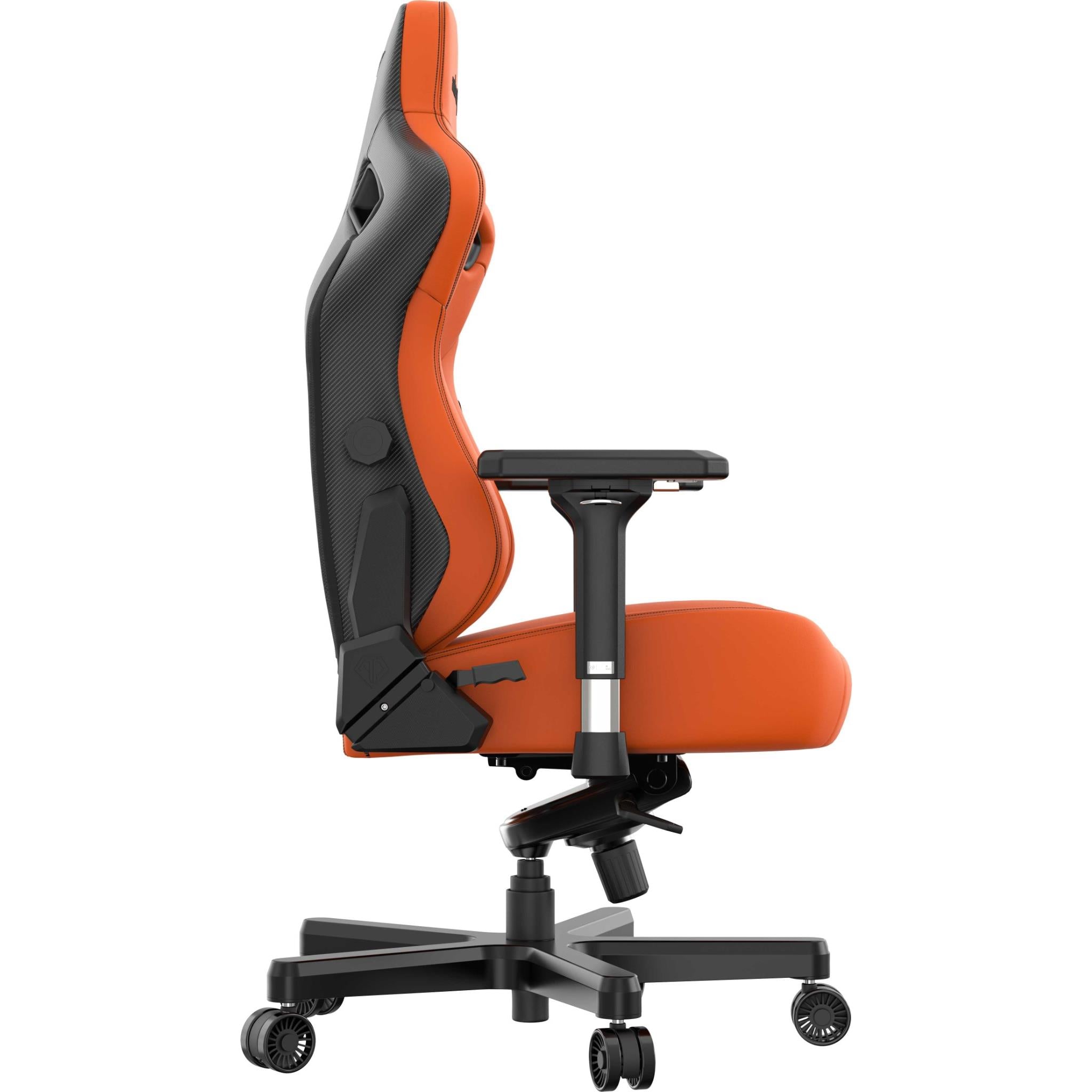 Anda Seat Kaiser 3 Series Premium Gaming Chair - Ergonomic Office Chair with Adjustable Lumbar Support & Headrest, Large Size in Vibrant Orange | Perfect for PC Gaming, Esports, and Home Office Workstations