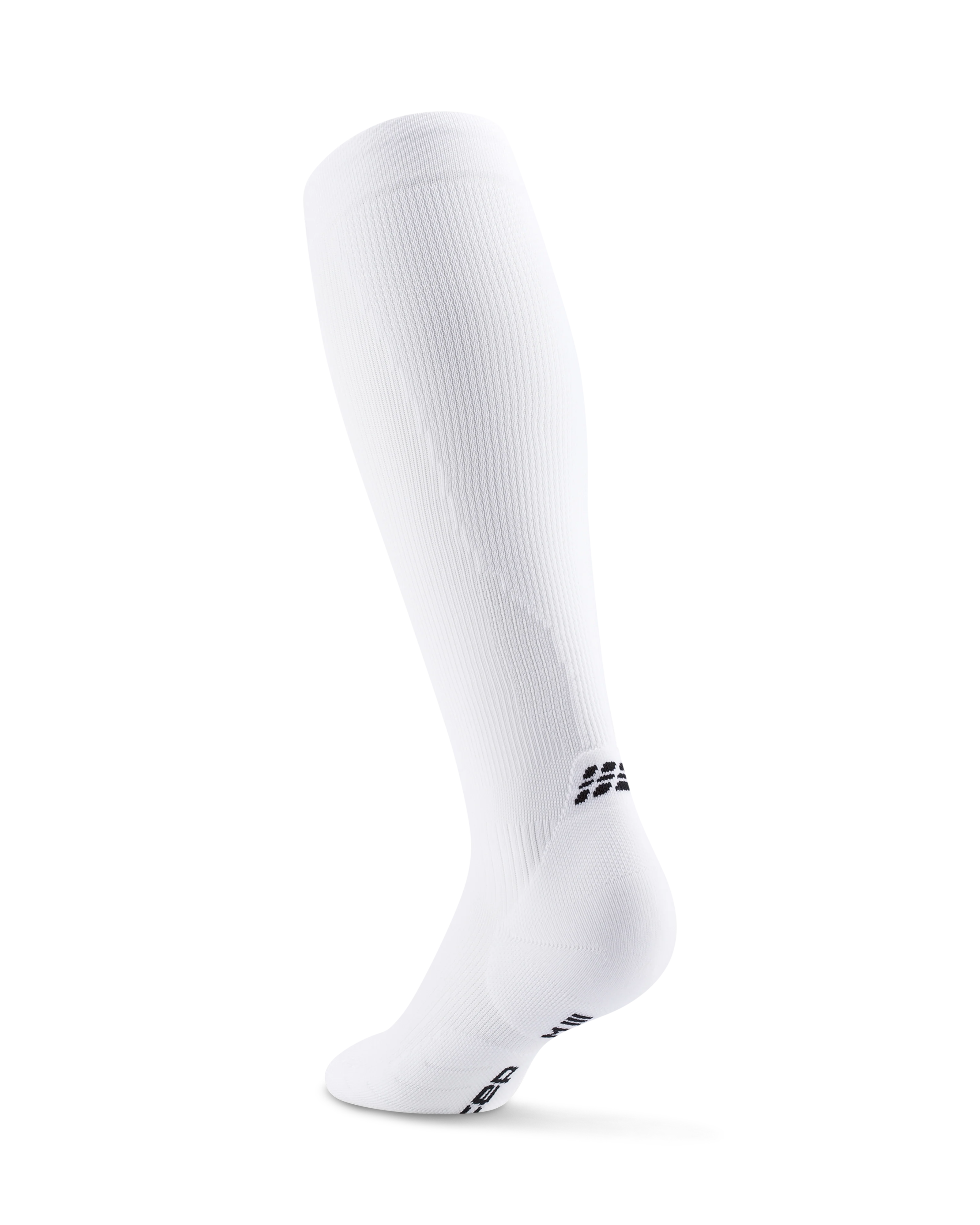 Women's Core Run Tall Socks 5.0 - White Performance Running Socks for Women - Perfect for Marathon Training & Long Distance Running