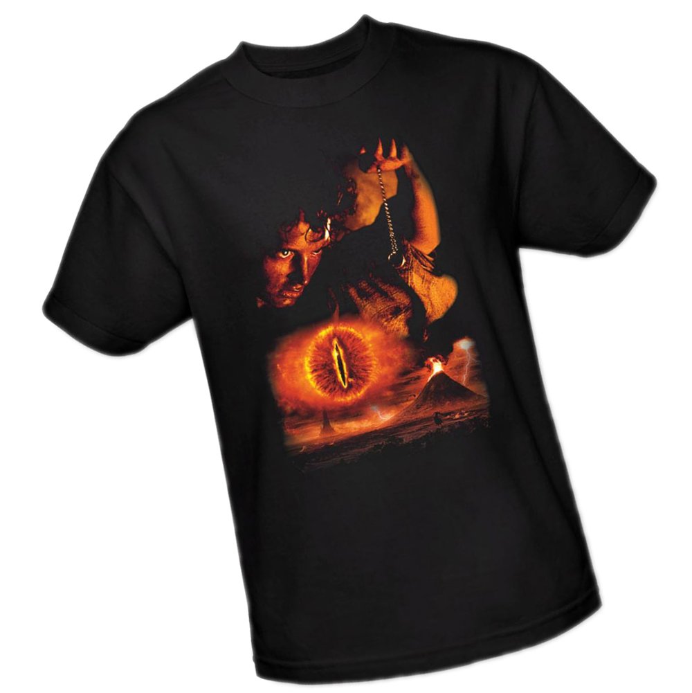 Lord of the Rings T-Shirt - Destroy The Ring Tee for Fans & Cosplay