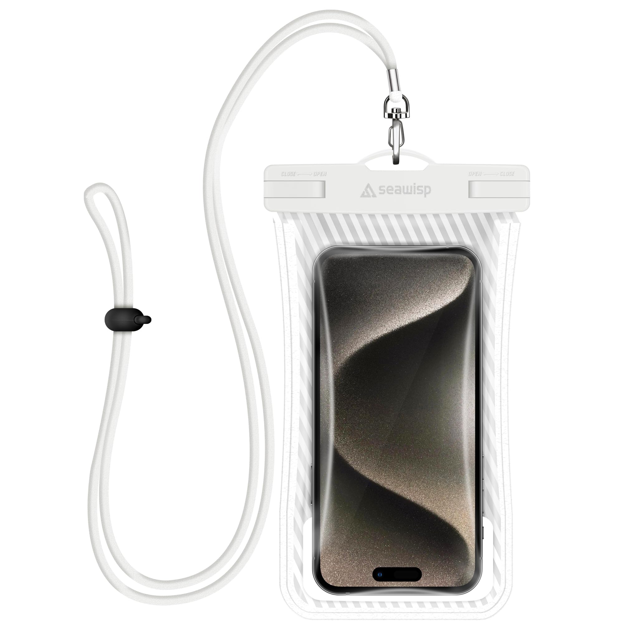 Waterproof Phone Pouch with Floating Airbag Design - IPX8 Universal Dry Bag Case for iPhone 16/15/14/13 Pro Max & Galaxy S24/S23 (Up to 6.9