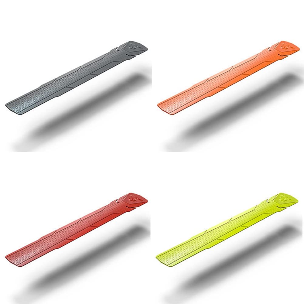 SEADEAR Bike Frame Guard Tape - Anti-Scratch Protective Stickers for Mountain Bikes, Road Bikes & BMX | Durable Down Tube Protector | Yellow Decals for Cycling, Commuting & Off-Road Adventures