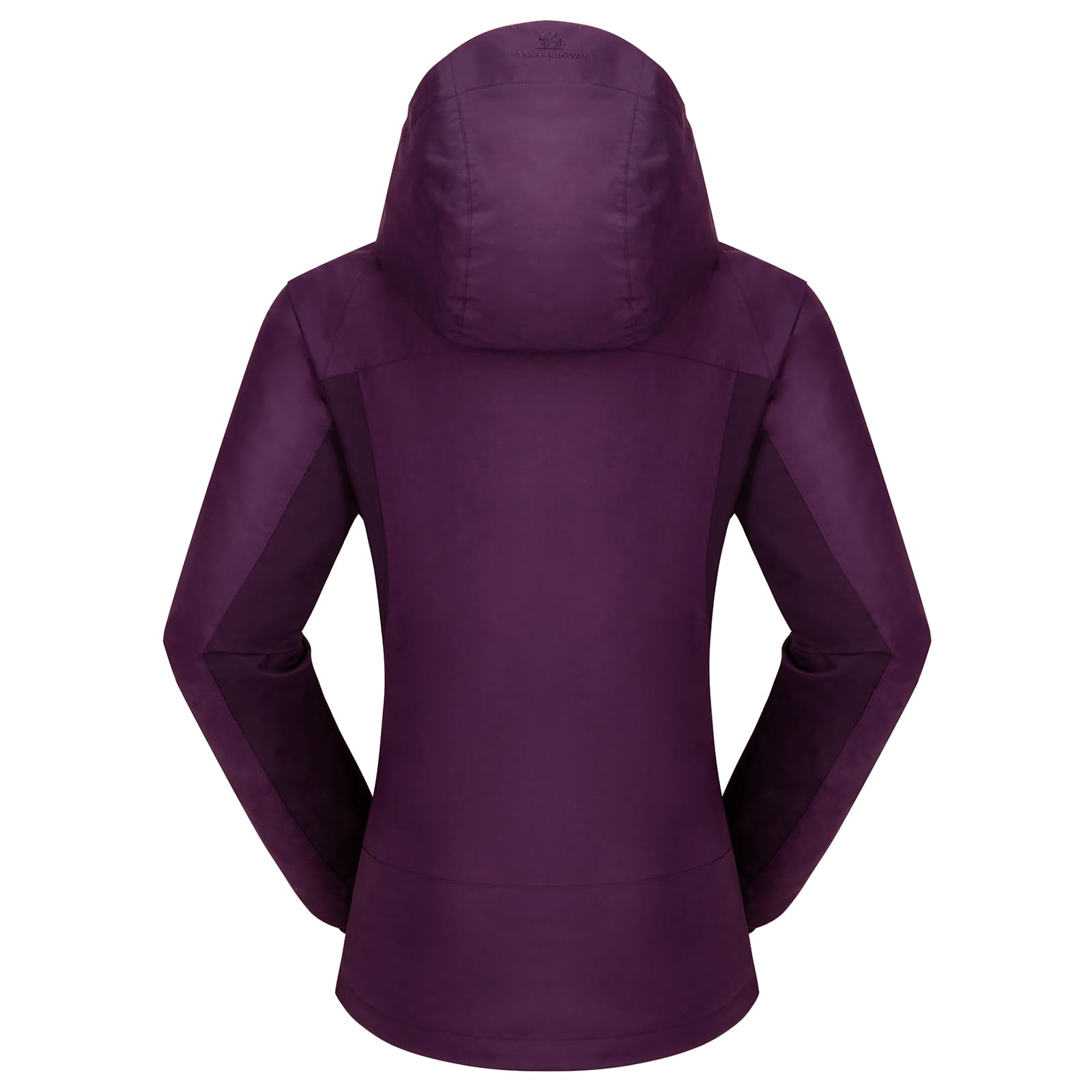 CAMEL CROWN Women's 3-in-1 Waterproof Ski Jacket - Winter Windproof Snow Coat with Detachable Fleece Liner | Warm Outerwear for Skiing, Snowboarding & Cold Weather Activities