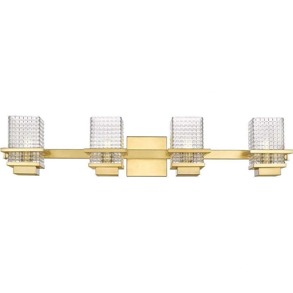 Retro Style 4-Light Bath Vanity - 6