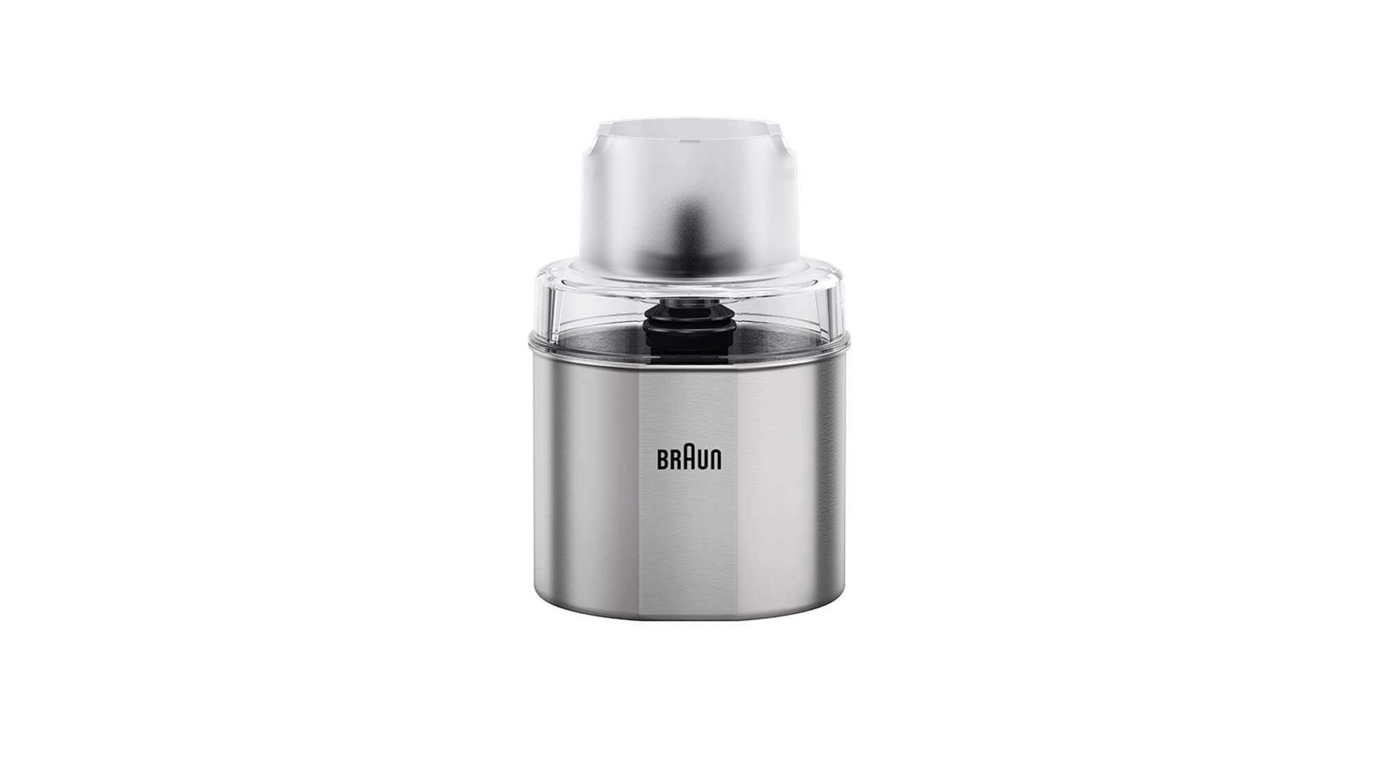 Braun MultiQuick MQS270SI Hand Blender Attachment - 1.5-Cup Coffee & Spice Grinder - Perfect for Freshly Ground Coffee, Spices & Small Batch Mixing - Ideal for Kitchens, Bakeries & Coffee Shops