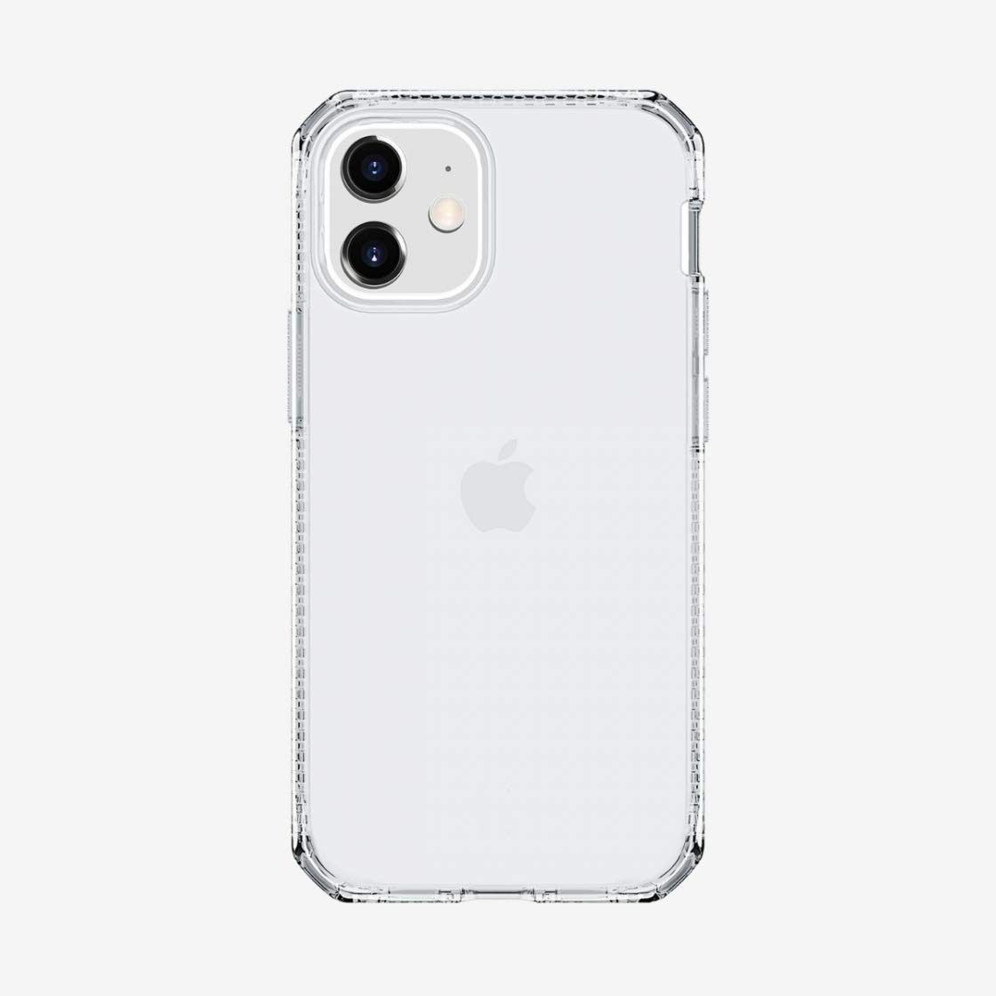 ITSKINS Spectrum Clear Protective Phone Case for iPhone 12 Mini - Slim Hybrid Shockproof Cover with Anti-Yellowing Technology | Military-Grade Drop Protection | Perfect for Outdoor Activities, Travel & Daily Use