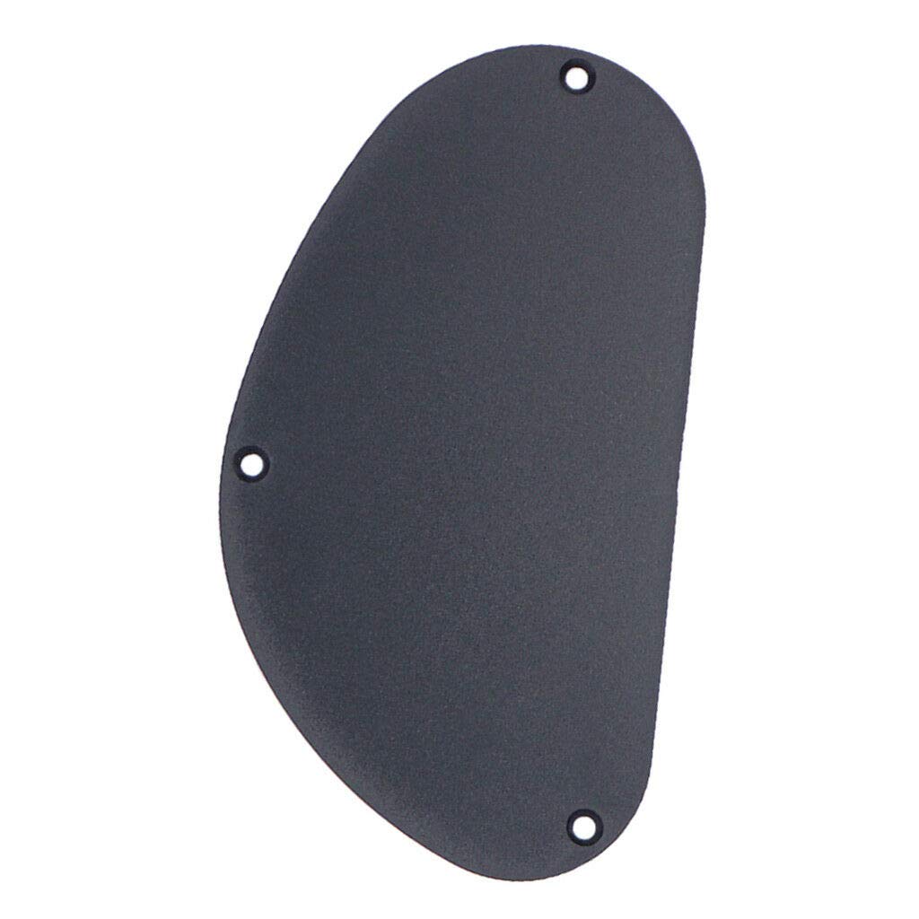 Premium 155mm Guitar Pickguard Cavity Cover Back Plate - Durable Sand Grinding Guitar Parts for Bass & Electric Guitars - Perfect for DIY Repairs & Custom Modifications