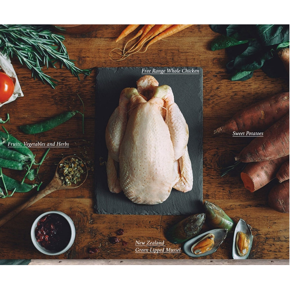 Premium Free Range Chicken Dry Dog Food for Medium Breeds - High Protein, Grain-Free Recipe for Active Dogs - Perfect for Daily Meals & Training Treats