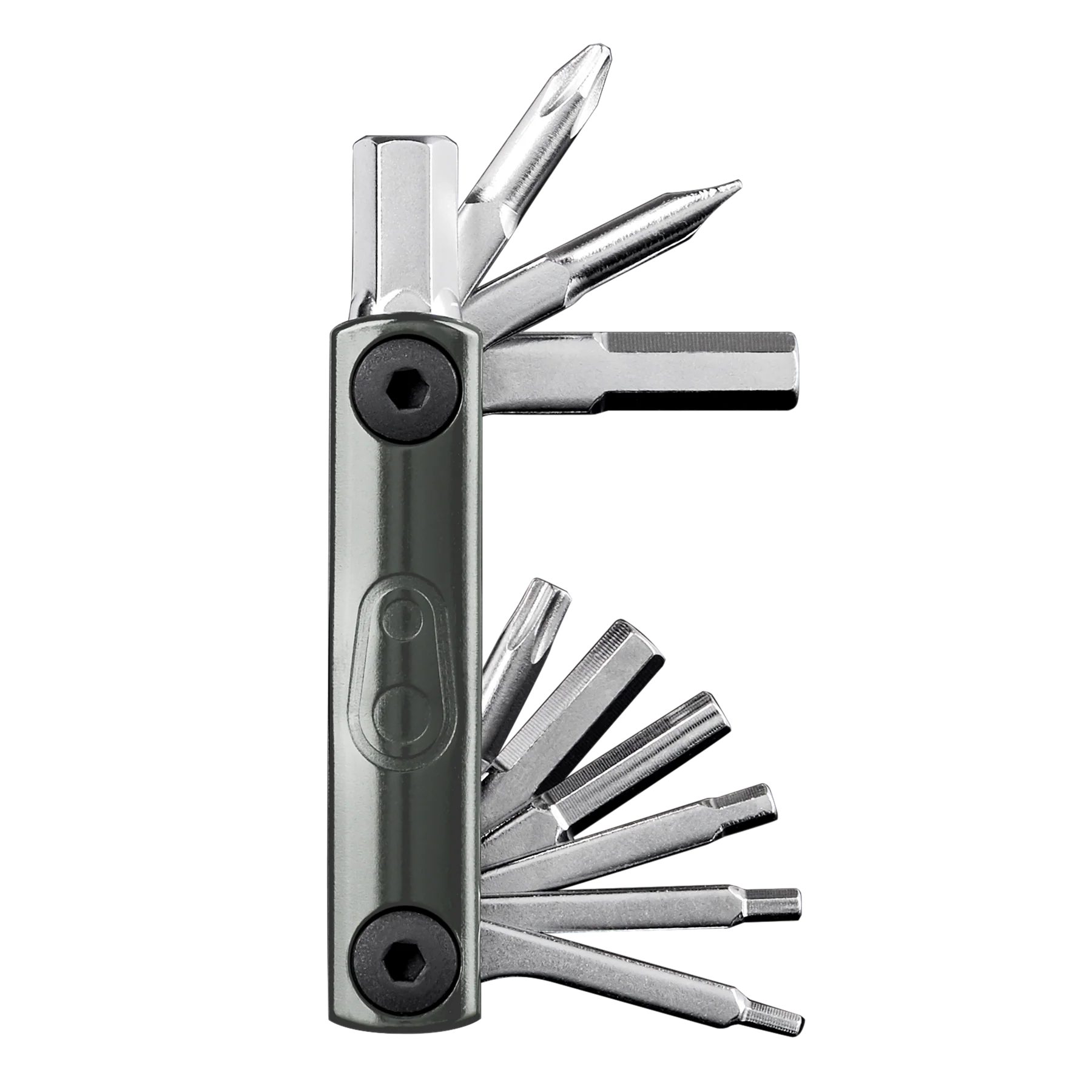 Crankbrothers F10+ Multi Tool - Compact Bike Repair Tool for On-the-Go Cycling Maintenance - Perfect for Mountain Biking, Road Cycling & Commuting
