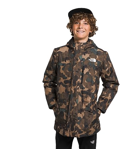 Utility Brown Camo Texture Small Print