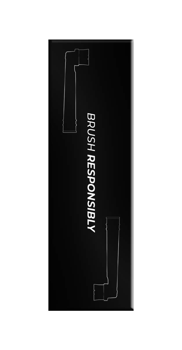 Candore - Charcoal Infused Cross-Action Brush Heads for Oral-B Electric Toothbrush | Eco-Friendly Plastic-Free Packaging | Black Intense Body | Ideal for Deep Cleaning & Whitening Teeth