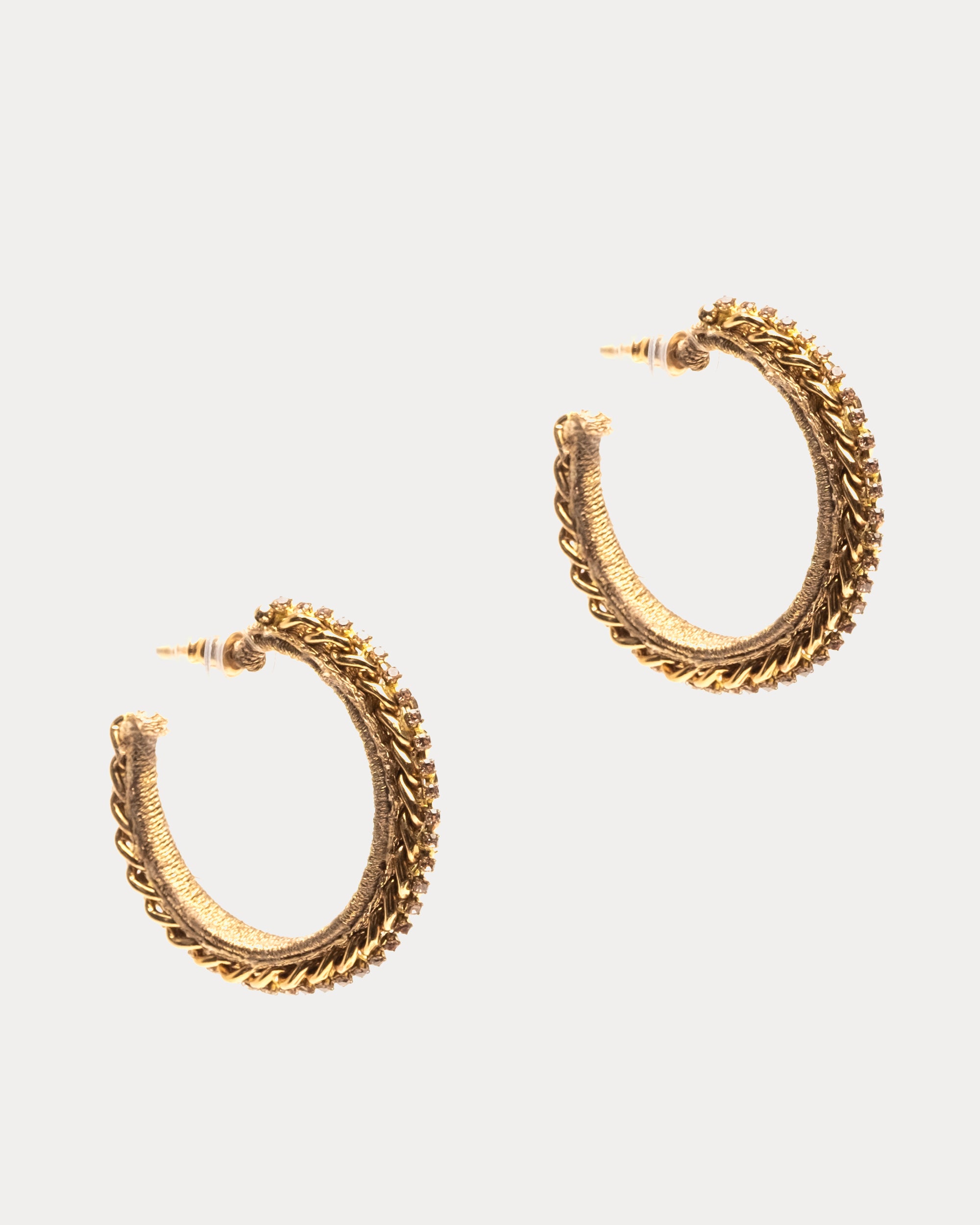 Elegant Elena Gold Hoop Earrings for Women - Trendy Fashion Jewelry Gift for Parties, Weddings & Everyday Wear