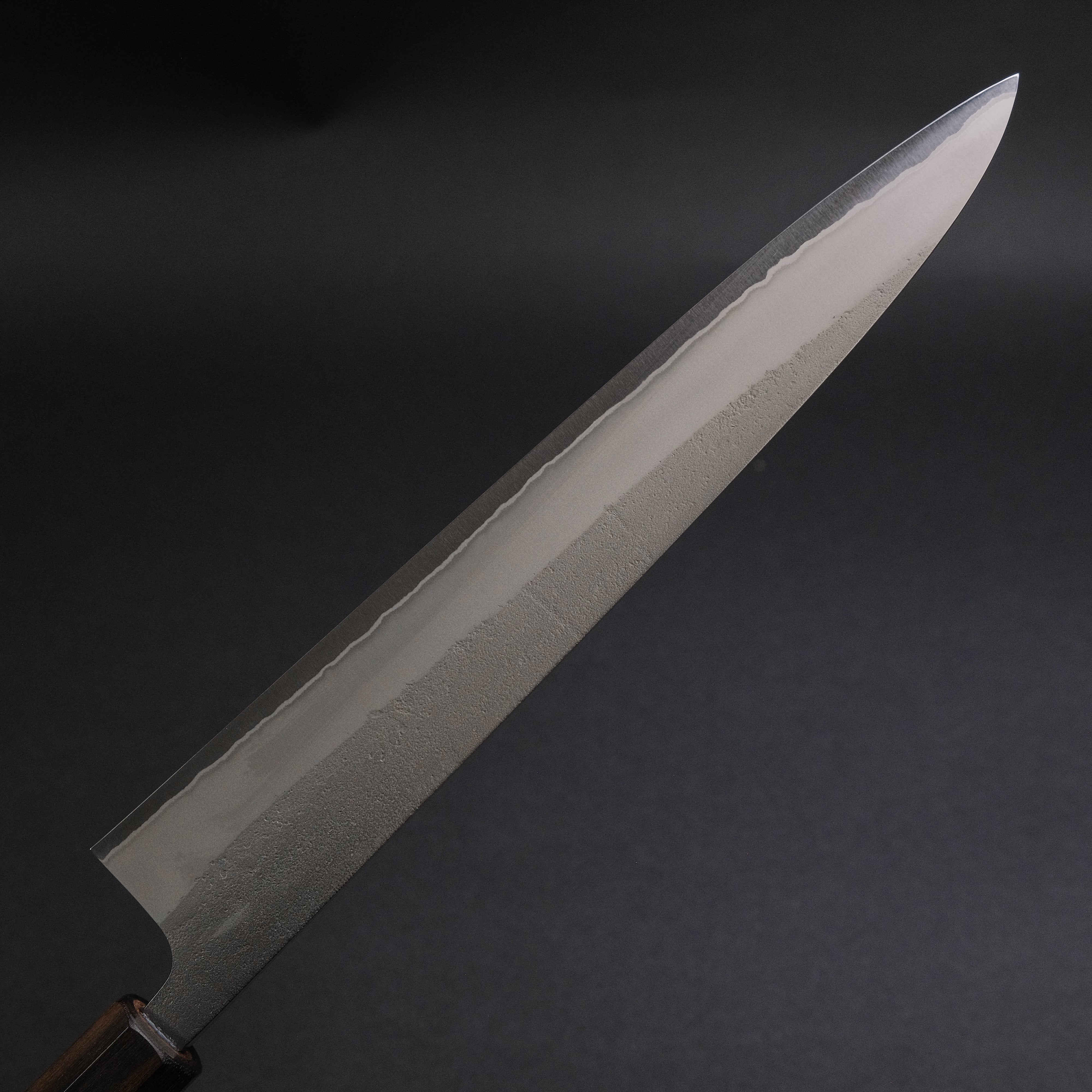 Premium Yoshikane White #2 Nashiji Sujihiki 240mm Japanese Slicing Knife with Enju Handle - Perfect for Sushi, Sashimi & Meat Carving - Professional Chef & Home Kitchen Essential
