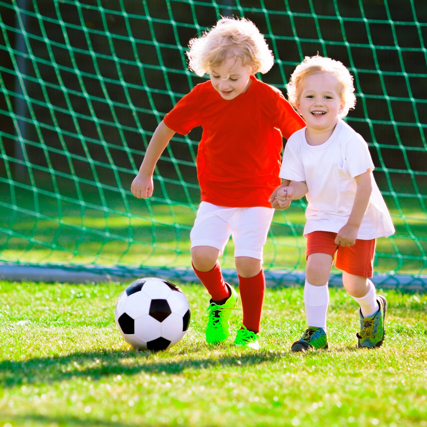 Size 3 Soccer Ball for Kids - Classic & Pink Youth Soccer Ball with Air Pump for Boys & Girls Ages 2-8, Indoor Outdoor Training & Play, Perfect for Backyard Games, Birthday Gifts & Team Sports Practice