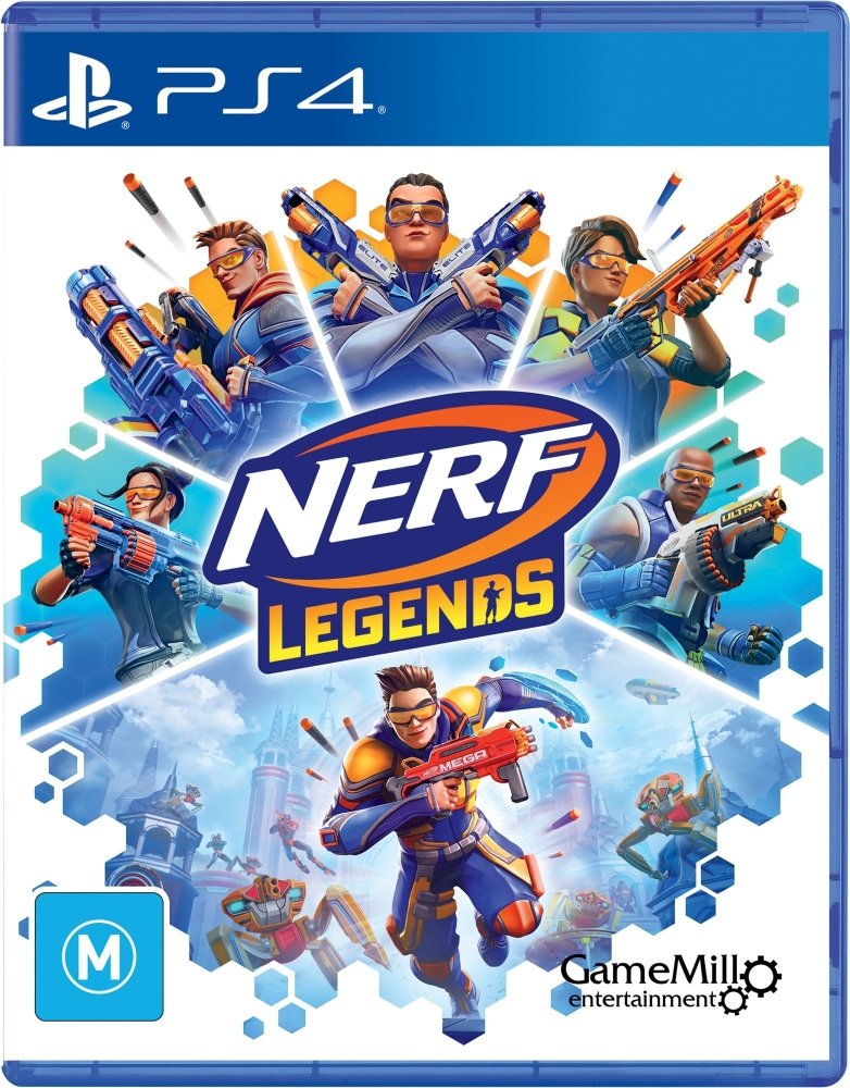 Nerf Legends PS4 Game - Epic Foam Blaster Adventure for PlayStation 4 | Perfect for Family Game Nights & Competitive Shooting Battles