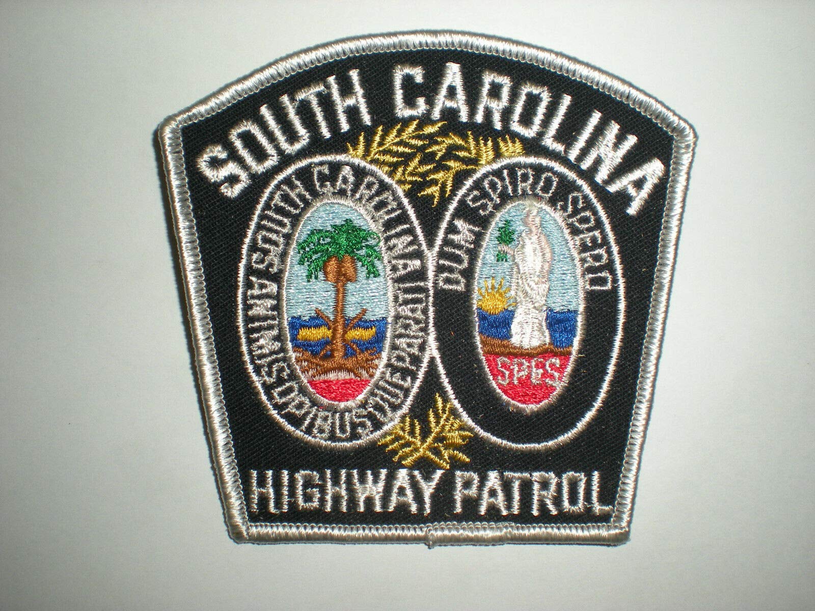 Custom Embroidered Patches for Women & Men - South Carolina Highway Patrol Design - Perfect for Jackets, Hats, Bags & DIY Crafts