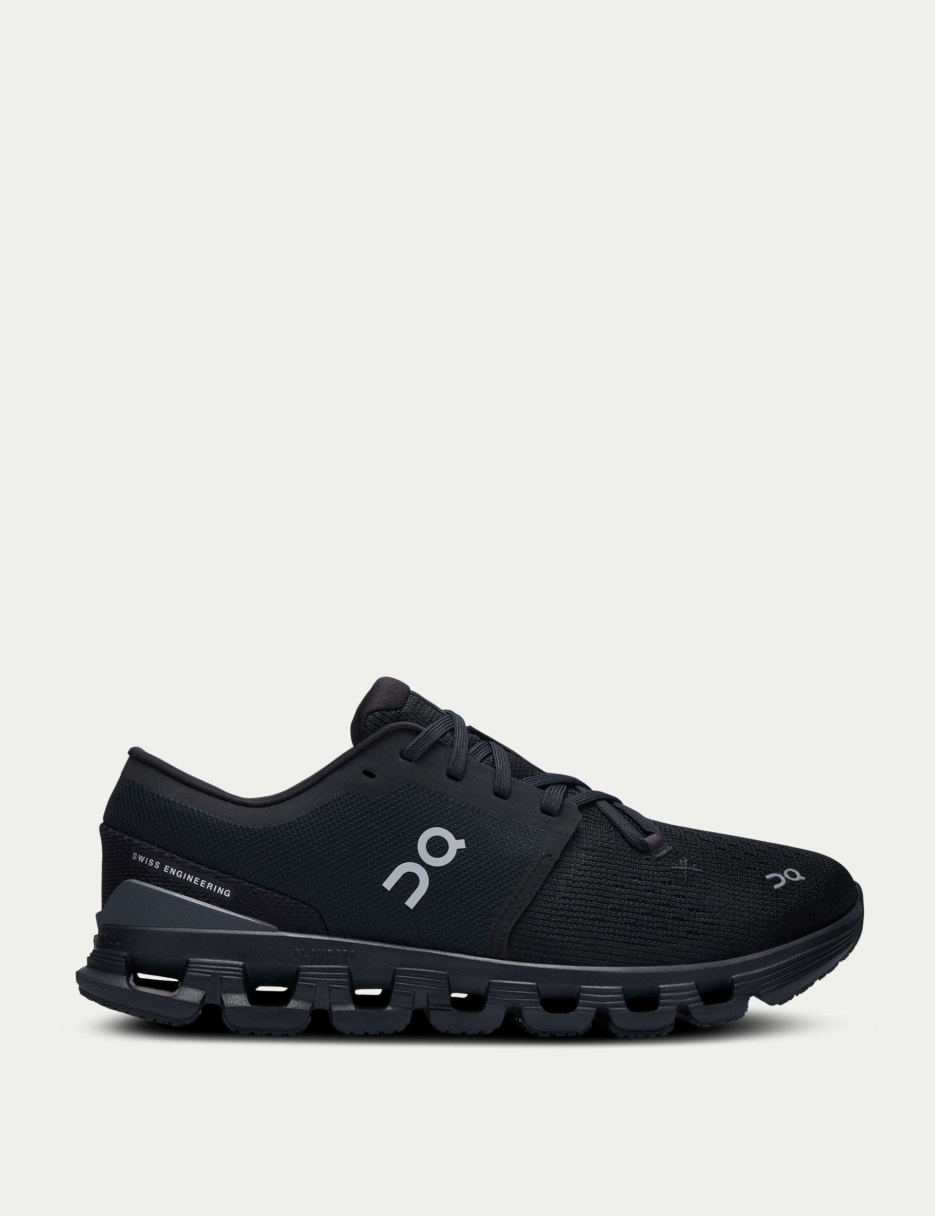 Cloud X 4 Running Shoes - Black/Eclipse Color - Lightweight & Breathable for Men & Women - Perfect for Jogging, Gym Workouts & Daily Wear