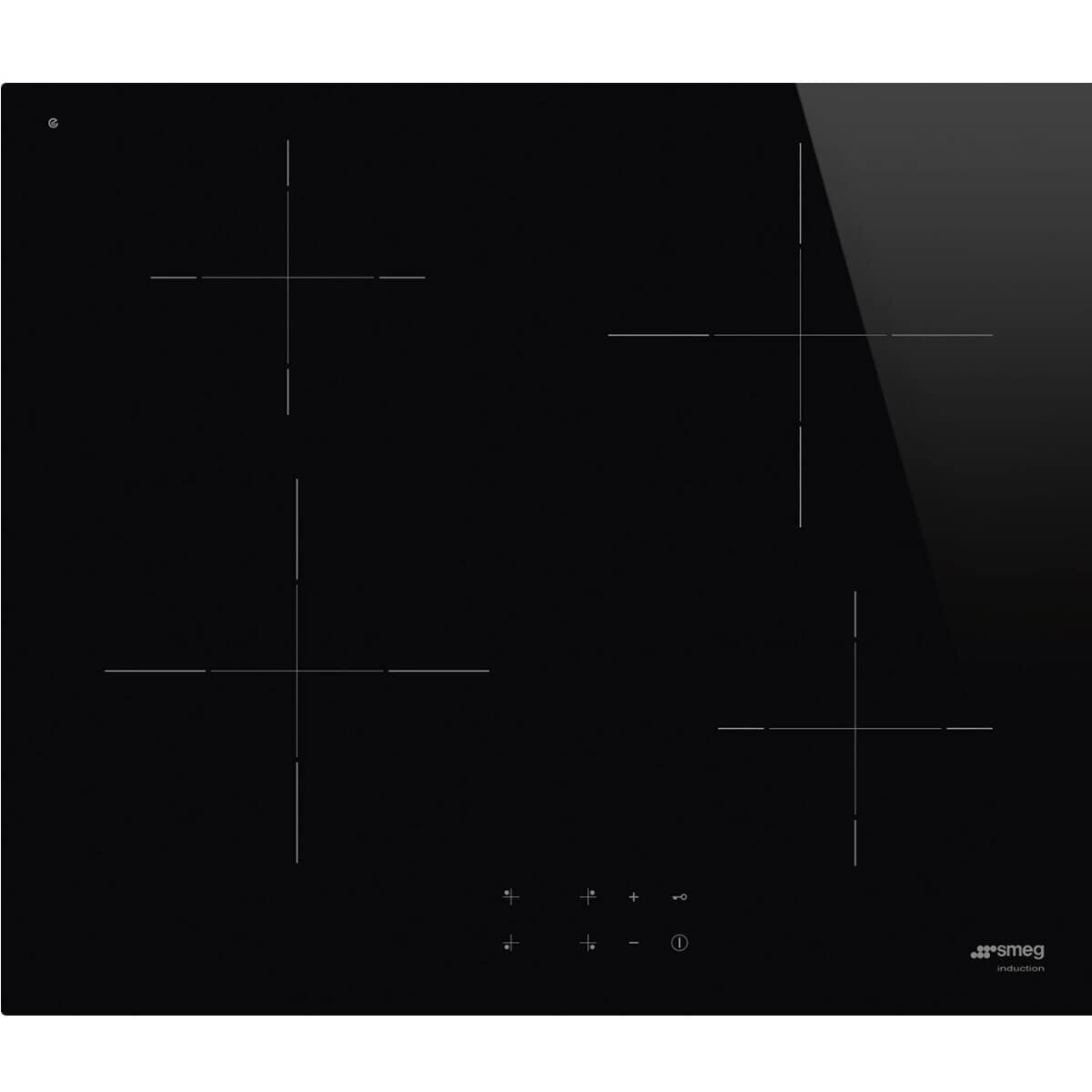 Smeg SI2641DAU 60cm Classic Series Induction Cooktop - Eco Power, Fast Heating & Energy Efficient for Modern Kitchens | Perfect for Home Cooking, Entertaining & Professional Chefs