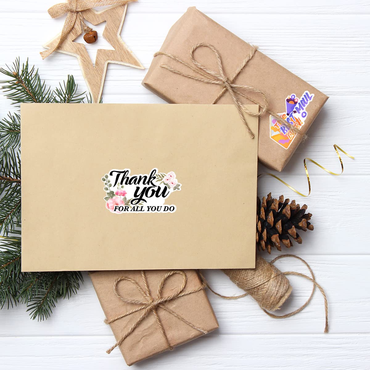 500 PCS Small Business Stickers - Funny Thank You Stickers, Packaging Labels & Shipping Stickers for Mail Envelopes | Perfect for Small Business Appreciation, Product Packaging & Ecommerce Shipping