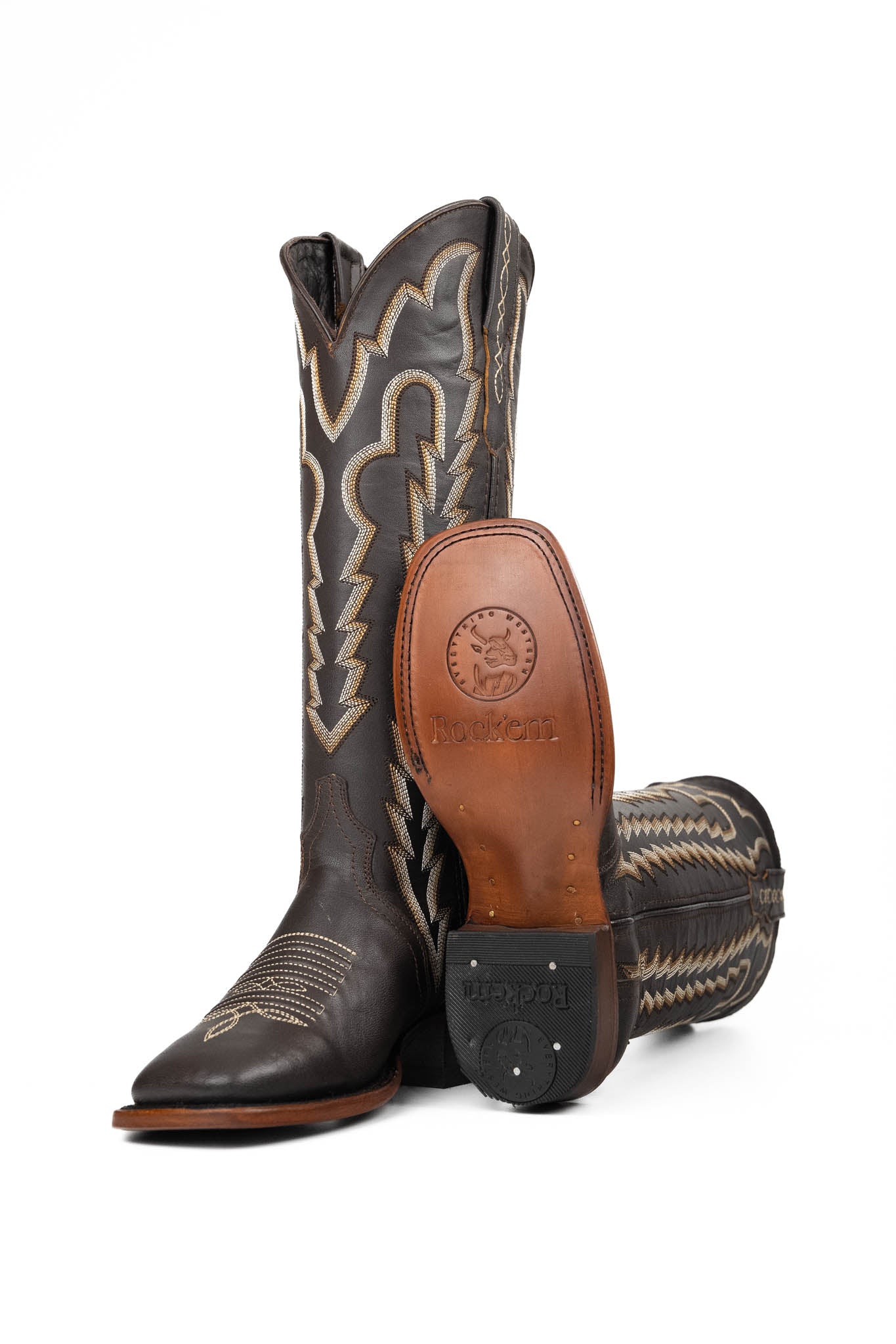 Wendy Women's Tall Square Toe Cowgirl Boots - Western Riding Boots for Country Dancing & Rodeo Events