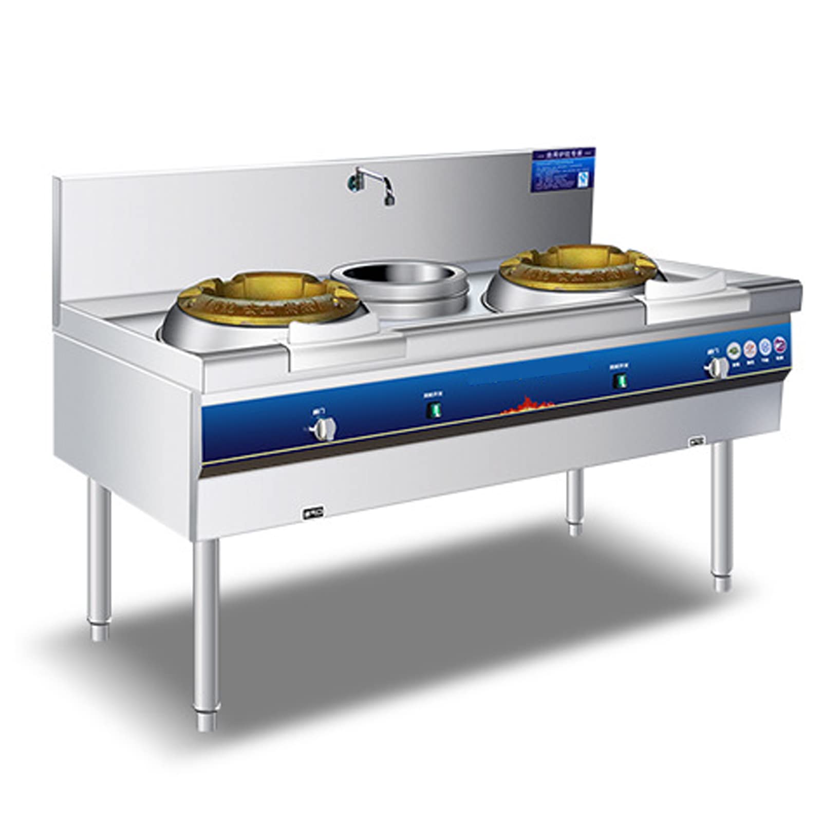 TECHTONGDA Commercial Gas Stove - 12.2