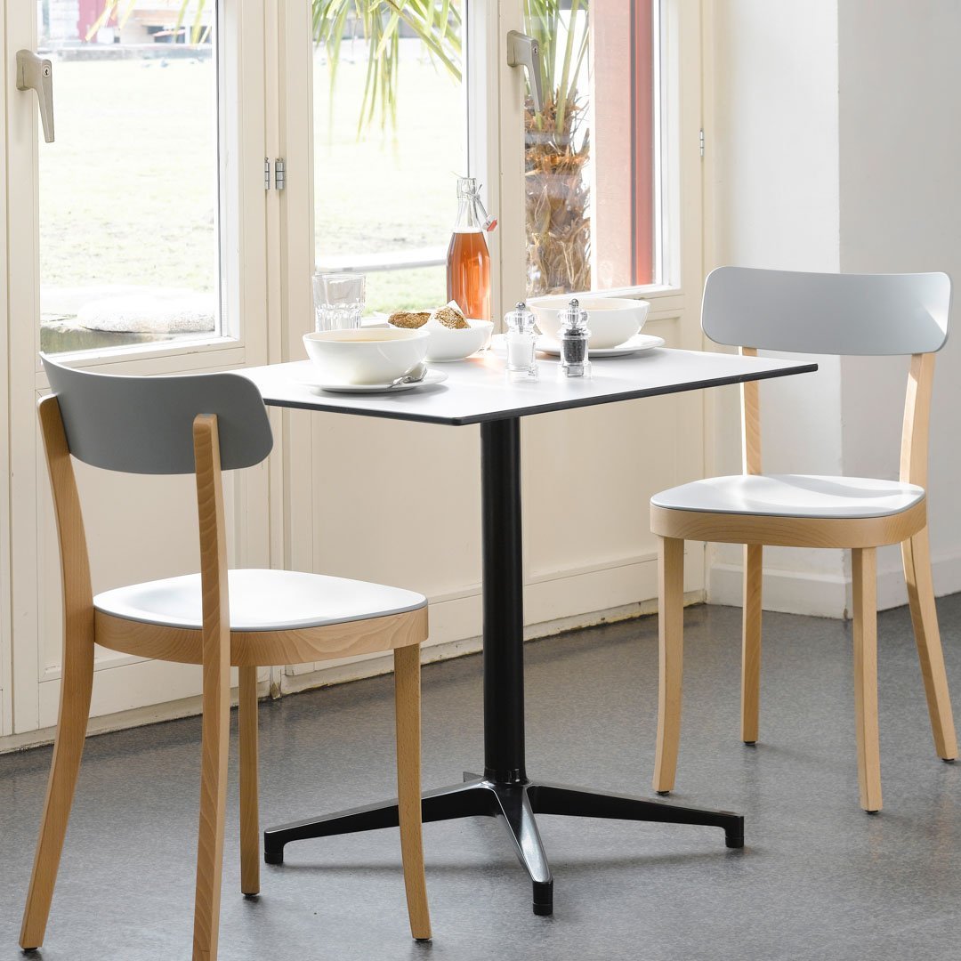 Stylish Rectangular Bistro Table for Indoor Dining - Perfect for Small Spaces, Kitchens & Breakfast Nooks