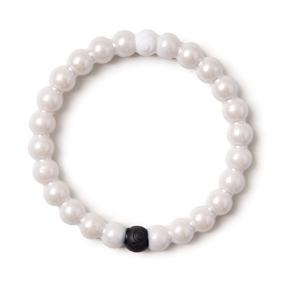 Lokai Beaded Bracelet for Women & Men - Silicone Charity Bracelet for Health Awareness & Cause Support - Adjustable Slide-On Fashion Jewelry for Everyday Wear - Perfect for Work, Gym, and Casual Outfits