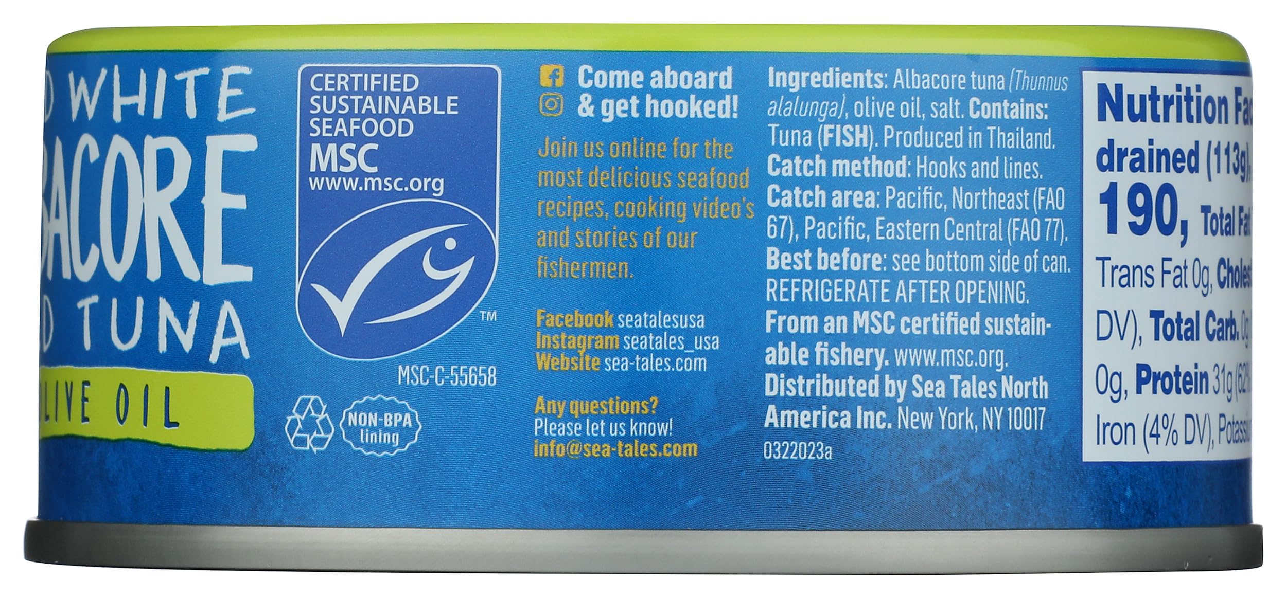 Premium Albacore Tuna in Olive Oil - Wild Caught, Non-GMO, 5 oz Can (Pack of 12) - High Protein, Keto & Paleo Friendly - Perfect for Salads, Sandwiches & Healthy Meal Prep