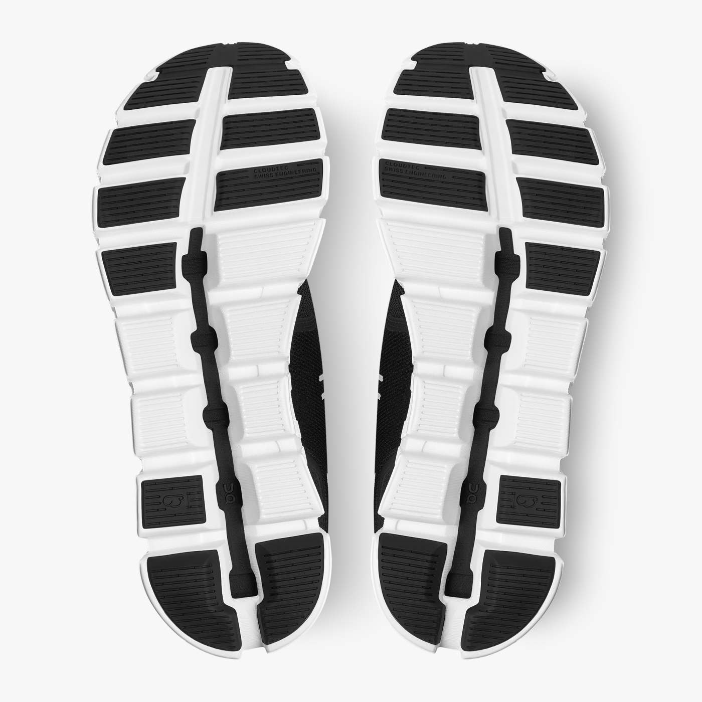On Running Men's Cloud 5 Running Shoes - Lightweight & Breathable Black/White Sneakers for Jogging, Gym Workouts & Daily Wear