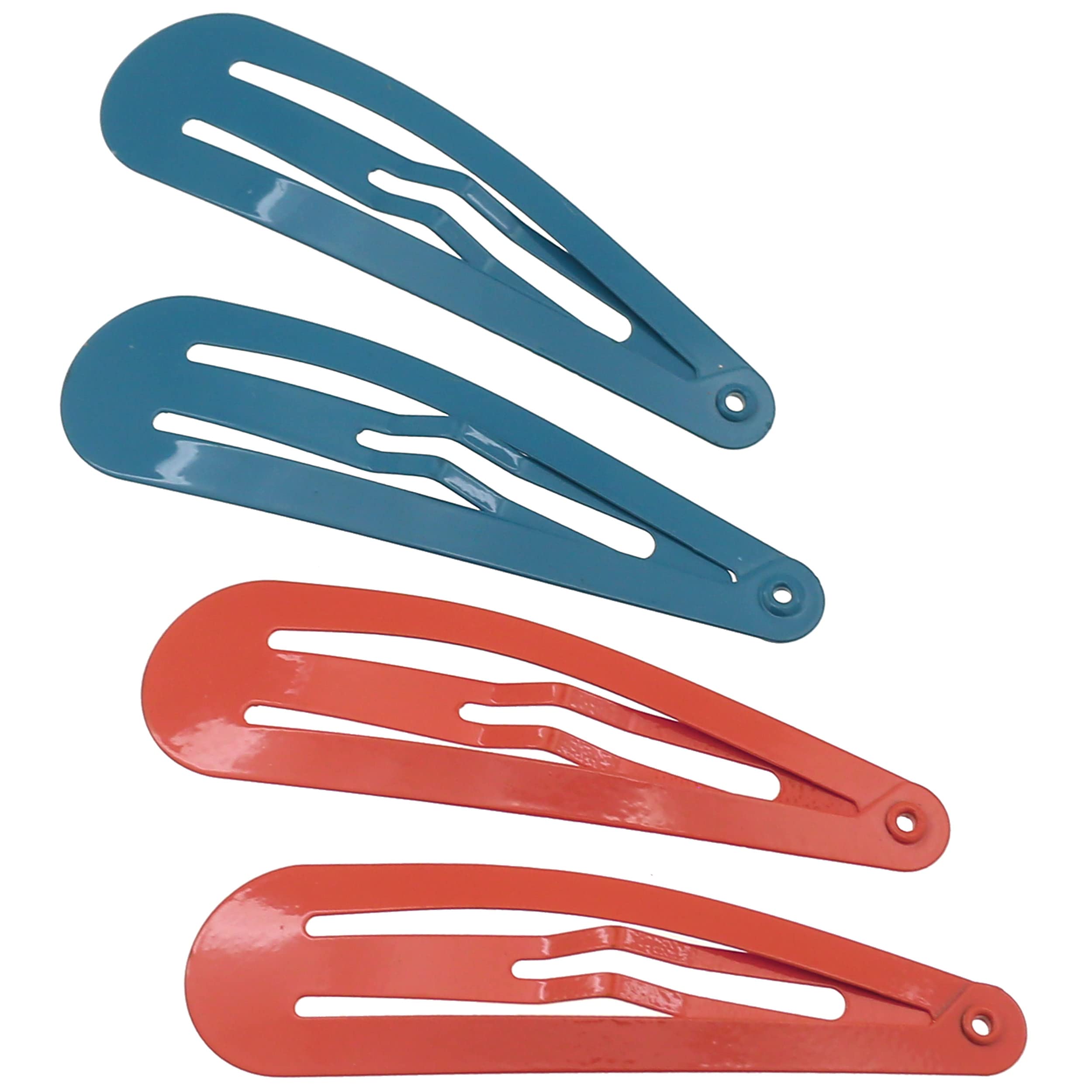 Camila Paris CP1330B French Hair Barrettes Clips for Women - Strong Hold Snap Hair Slides, No Slip Grip Metal Hair Accessories | Perfect for Styling, Updos, and Everyday Wear | Made in France