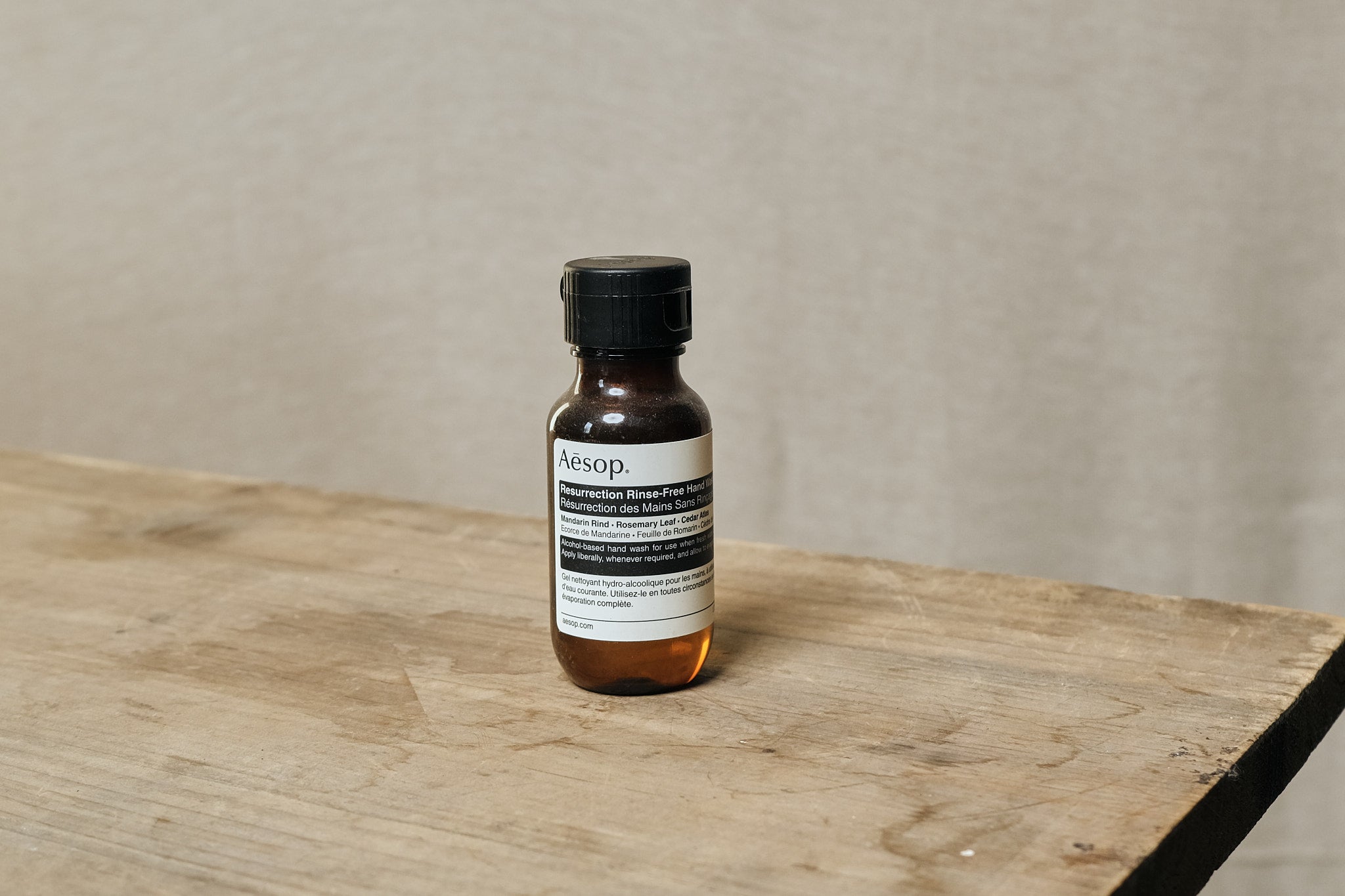 Aesop Resurrection Rinse-Free Hand Wash - Travel Size, Antibacterial, Vegan - Perfect for Airplanes, Camping & On-the-Go Hygiene