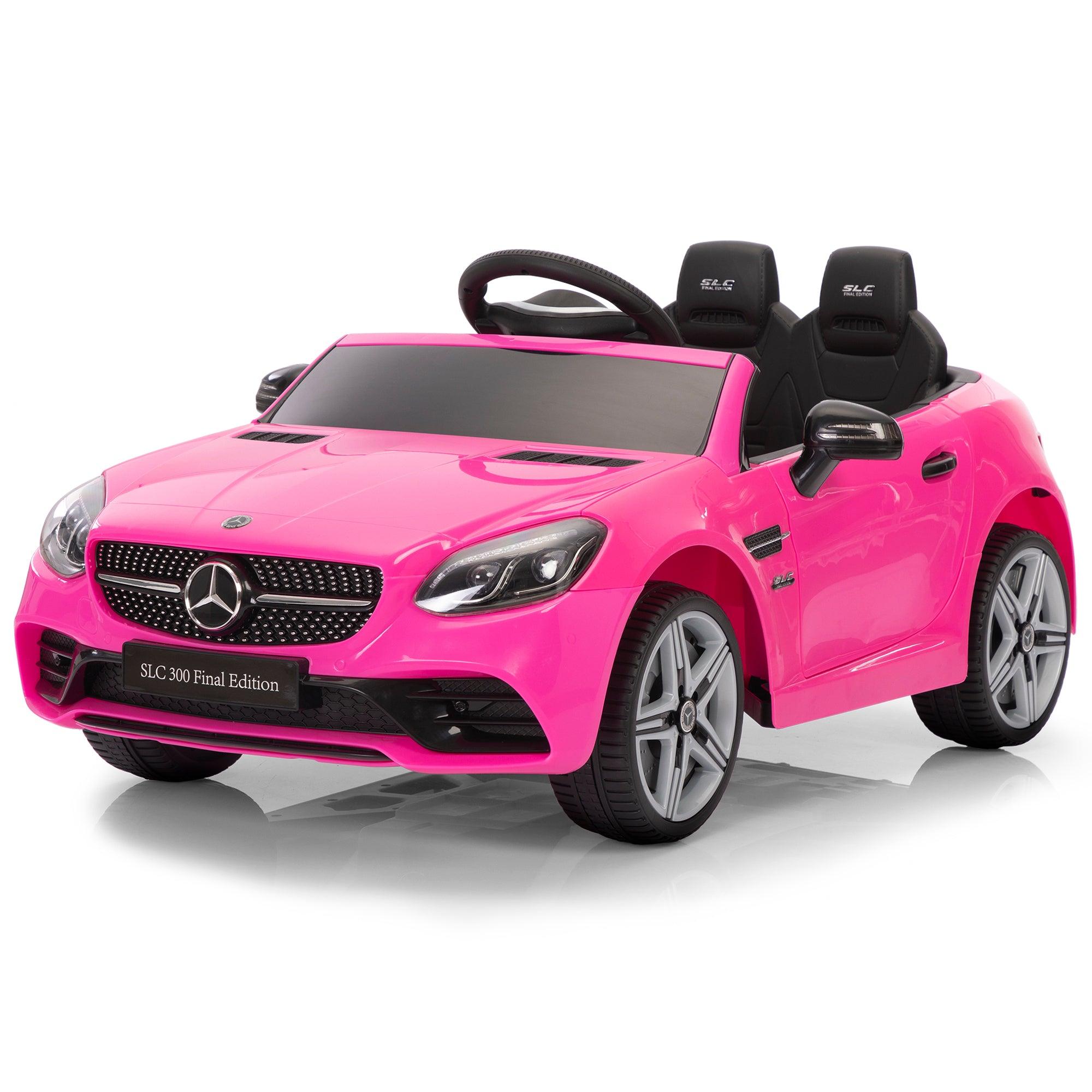 12V Kids SLC300 Ride On Toy Car - Electric Battery Powered Vehicle with LED Lights & Horn for Children Ages 3-6 | Outdoor Play, Birthday Gift, Backyard Fun