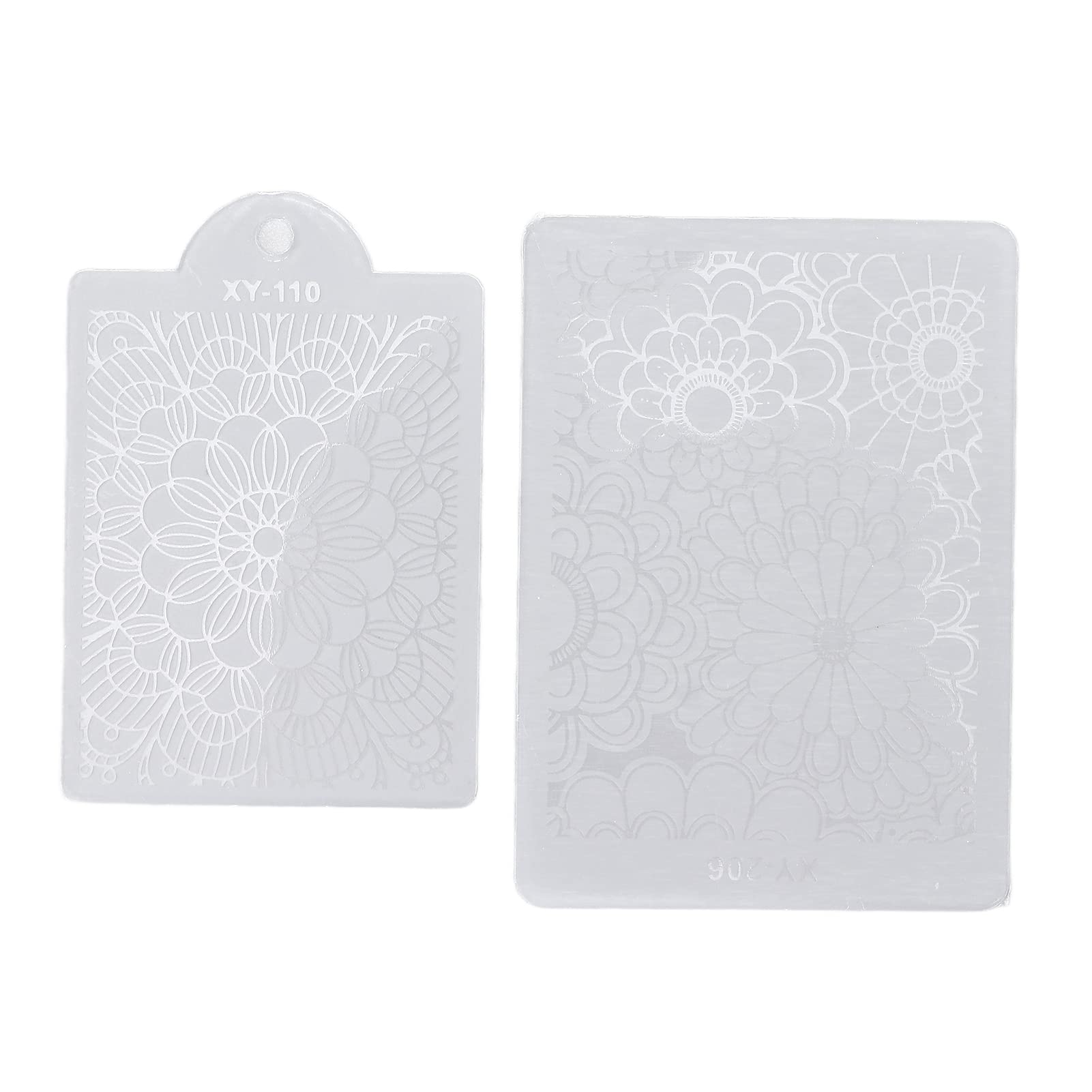Clear Nail Stamper for Nail Art - Portable, Wear-Resistant & Stable Nail Stamp Tool for Professional Salon & Home DIY Manicure - Perfect for French Tips, Floral Designs & Creative Nail Art