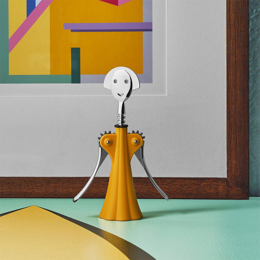 Alessi Anna G Corkscrew - Elegant Wine Opener with Smooth Operation - Perfect for Wine Lovers & Dinner Parties
