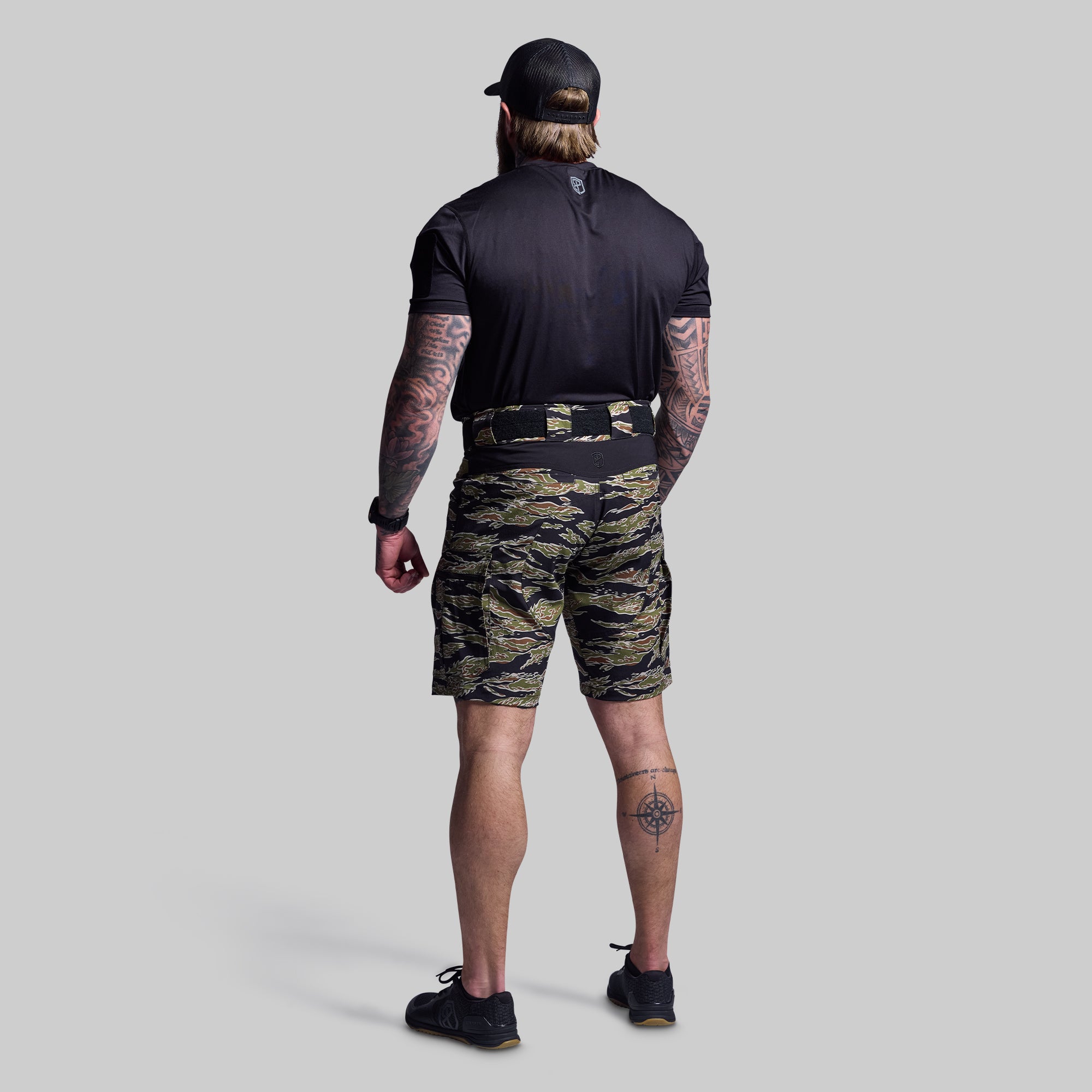 Scout Short (Jungle Tiger) - Lightweight Outdoor Hiking Shorts for Men - Perfect for Camping, Trekking, and Adventure Travel