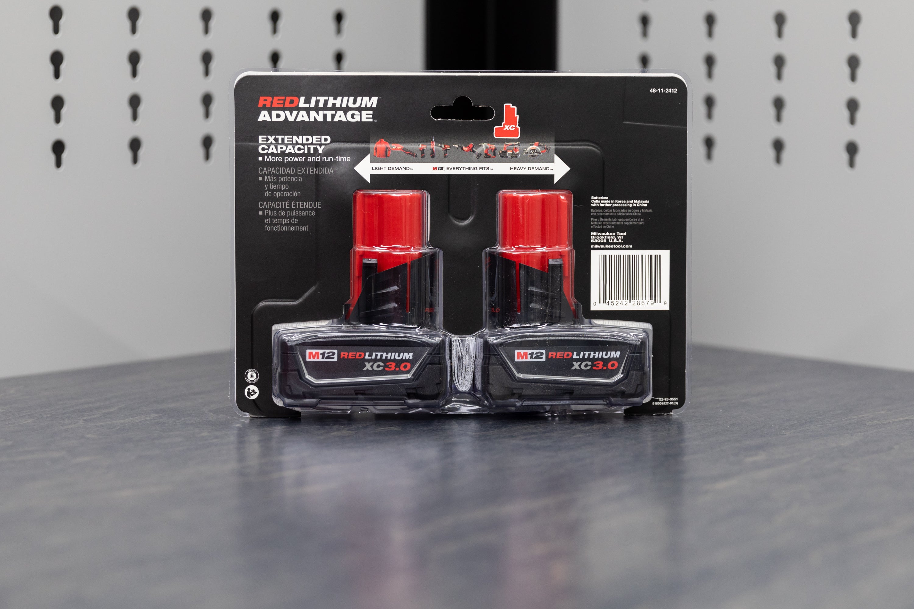 Milwaukee M12™ REDLITHIUM™ Battery Pack (2.0Ah & 6.0Ah) - Power Tools, Cordless Drills, and DIY Projects