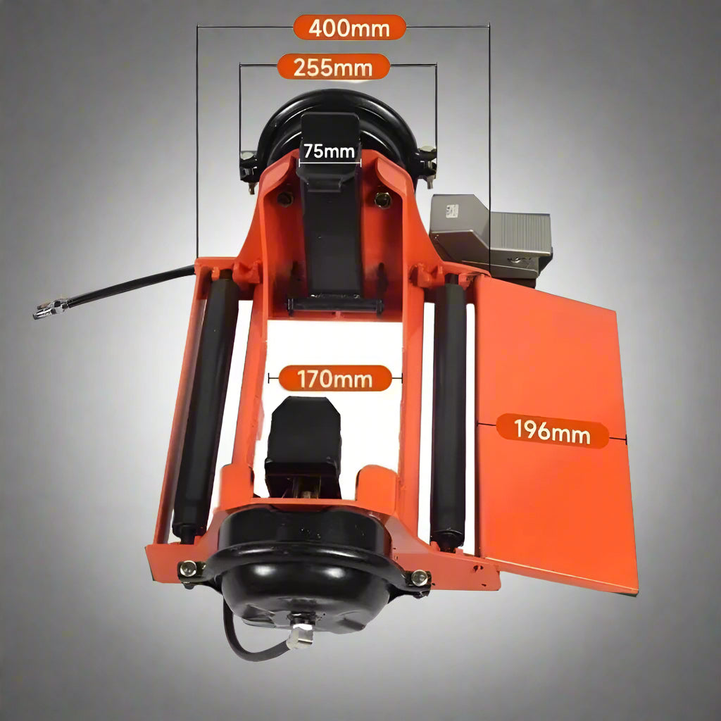 Heavy Duty 3 Ton Manual Rolling Floor Jack - Low Profile Car Lift for Tire Change & Auto Repair | ATG225 Model | Ideal for Home Garage, Auto Shops & DIY Mechanics