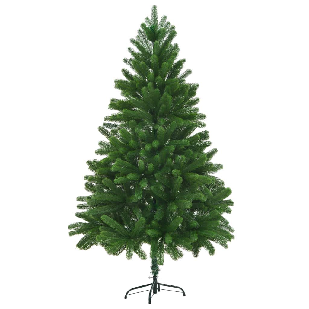 POCREATION 210cm Realistic Artificial Christmas Tree with Lifelike Needles - Green Holiday Decor for Indoor & Outdoor Use - Perfect for Home, Office, and Party Decorations