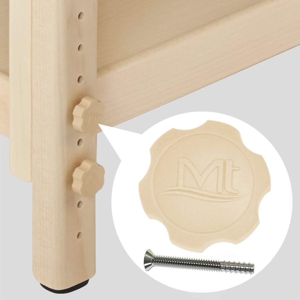 Professional Master Massage 28 Harvey Treatment Stationary Massage Table - Portable Spa Table for Physical Therapy, Chiropractic & Home Use