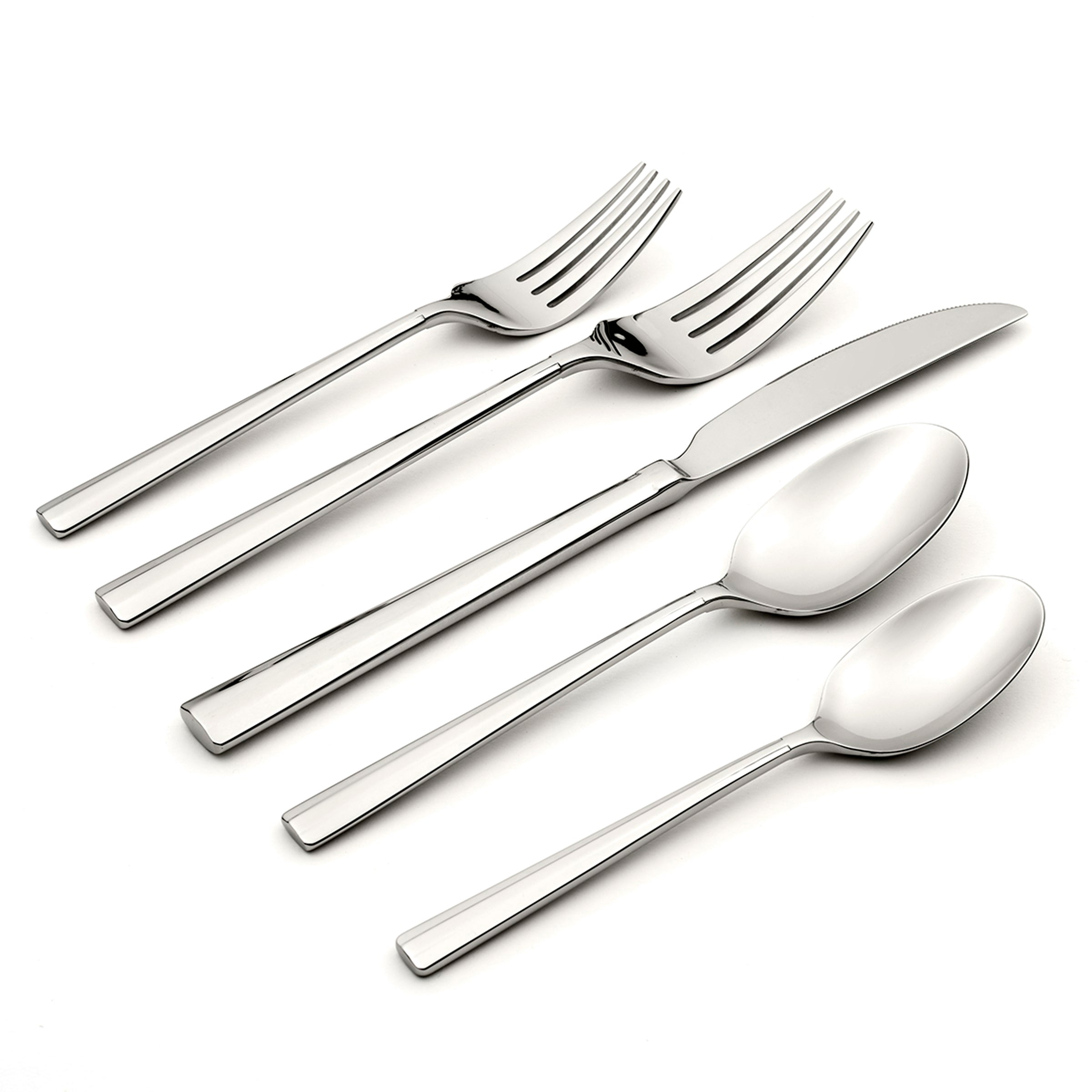 Bardon 20-Piece Stainless Steel Flatware Set - Elegant Silverware for Dining, Kitchen & Entertaining - Perfect for Restaurants, Weddings & Everyday Use